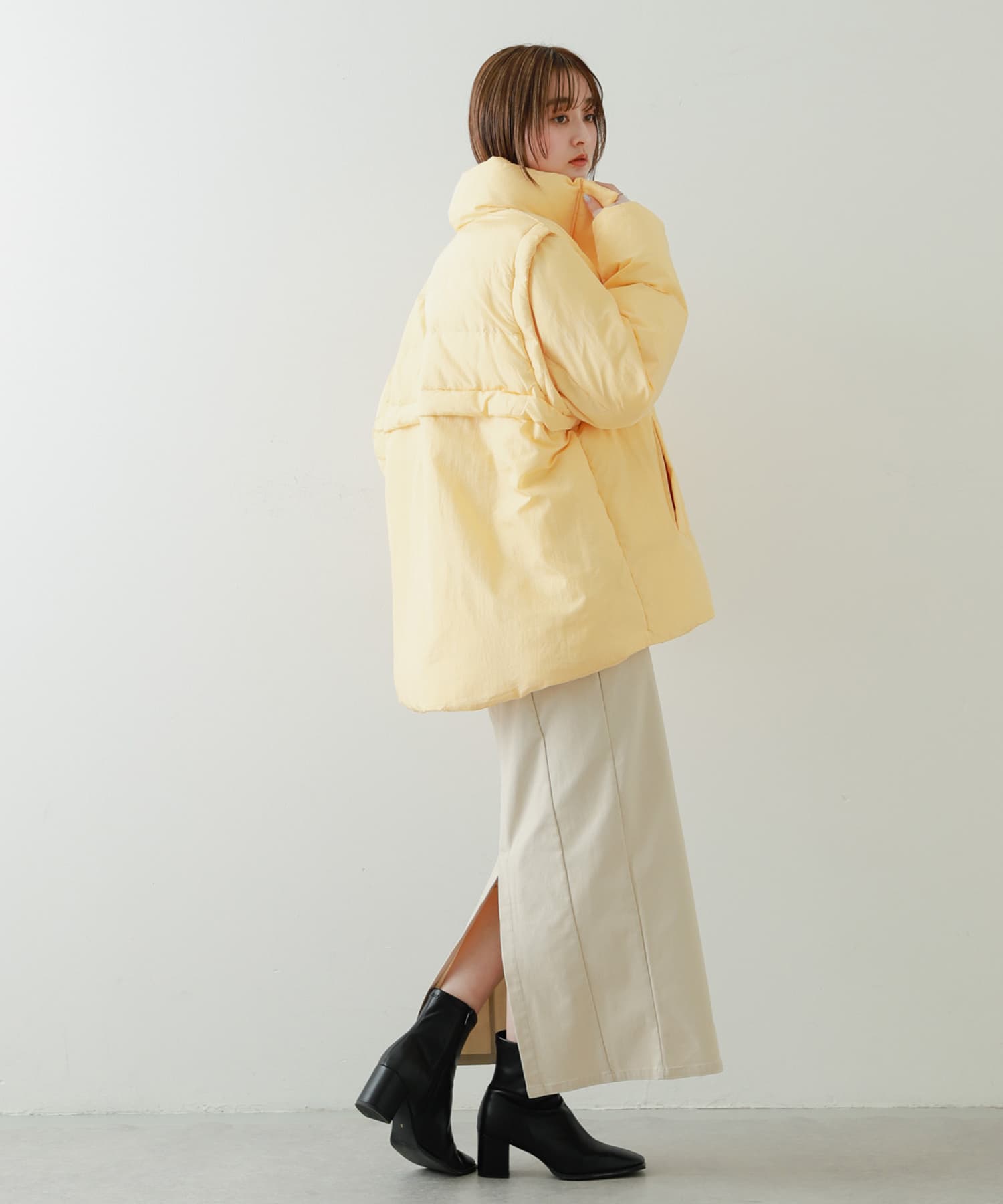 身長：169cm サイズ：one