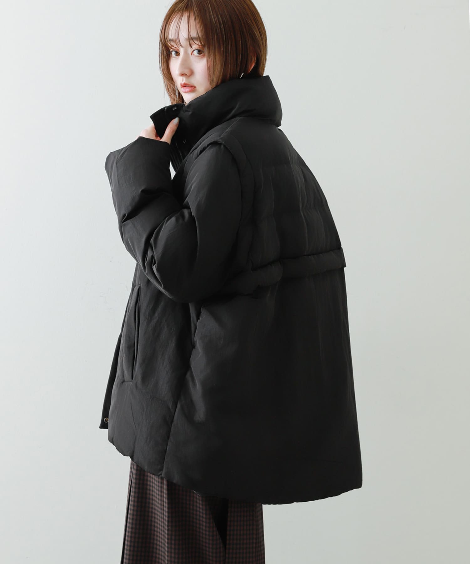 身長：169cm サイズ：one