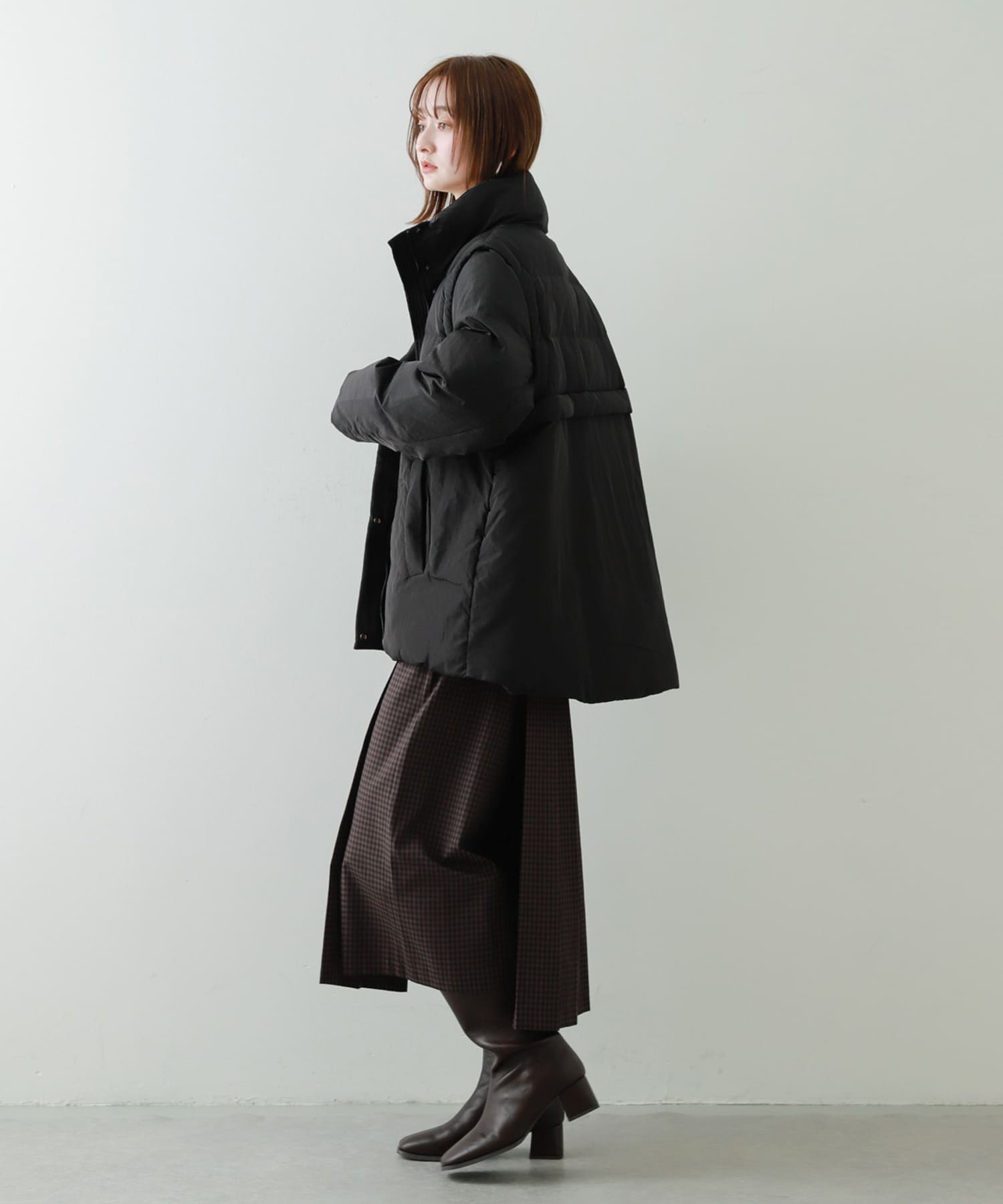 身長：169cm サイズ：one