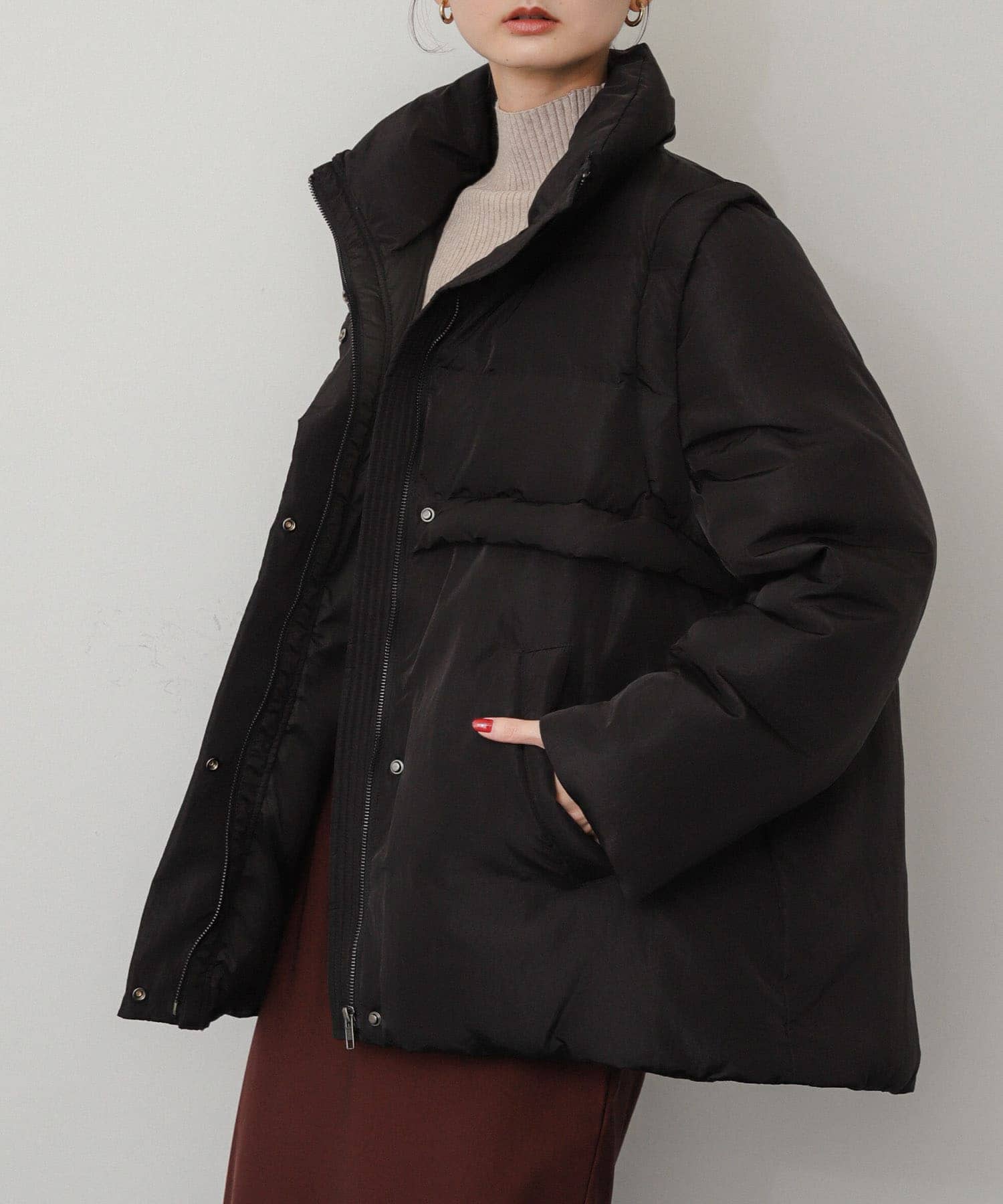 身長：169cm サイズ：one