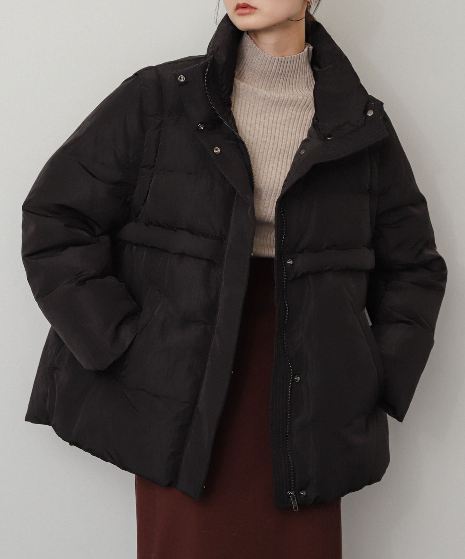 身長：169cm サイズ：one