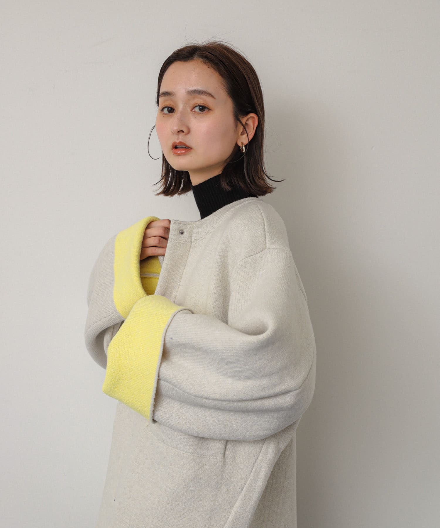 身長：169cm サイズ：one