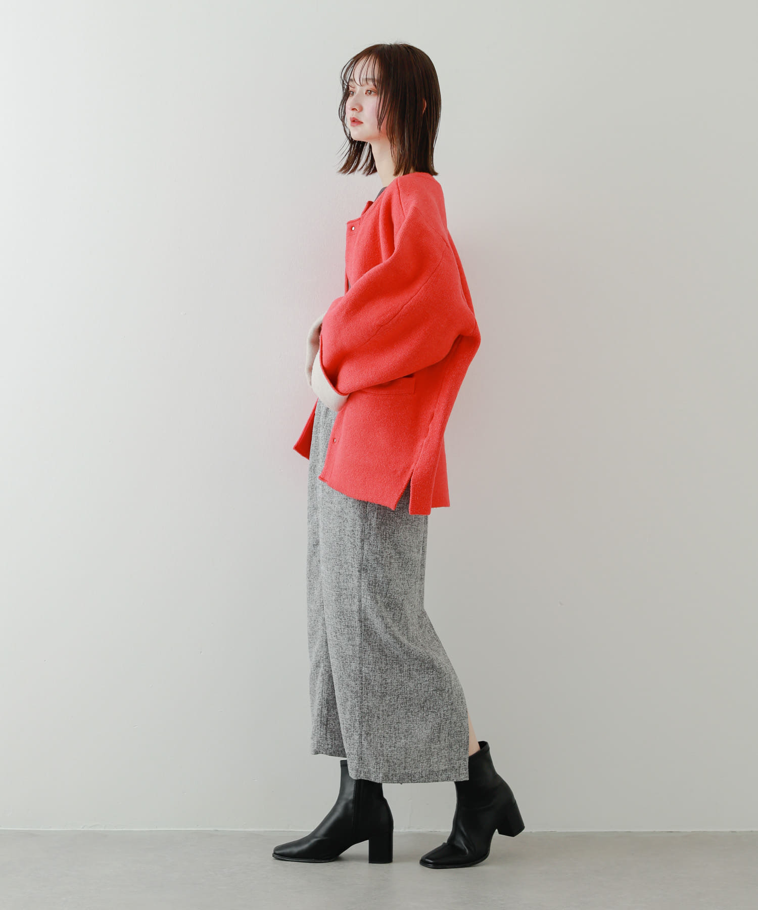 身長：169cm サイズ：one