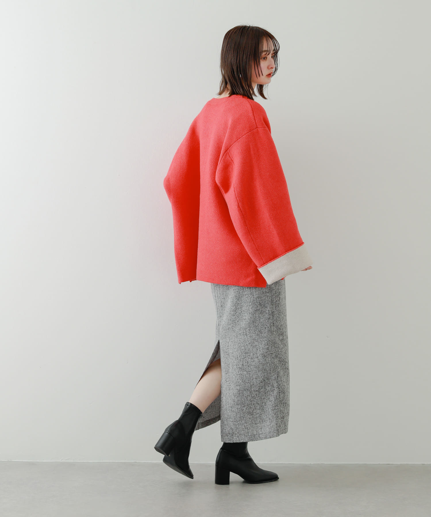 身長：169cm サイズ：one