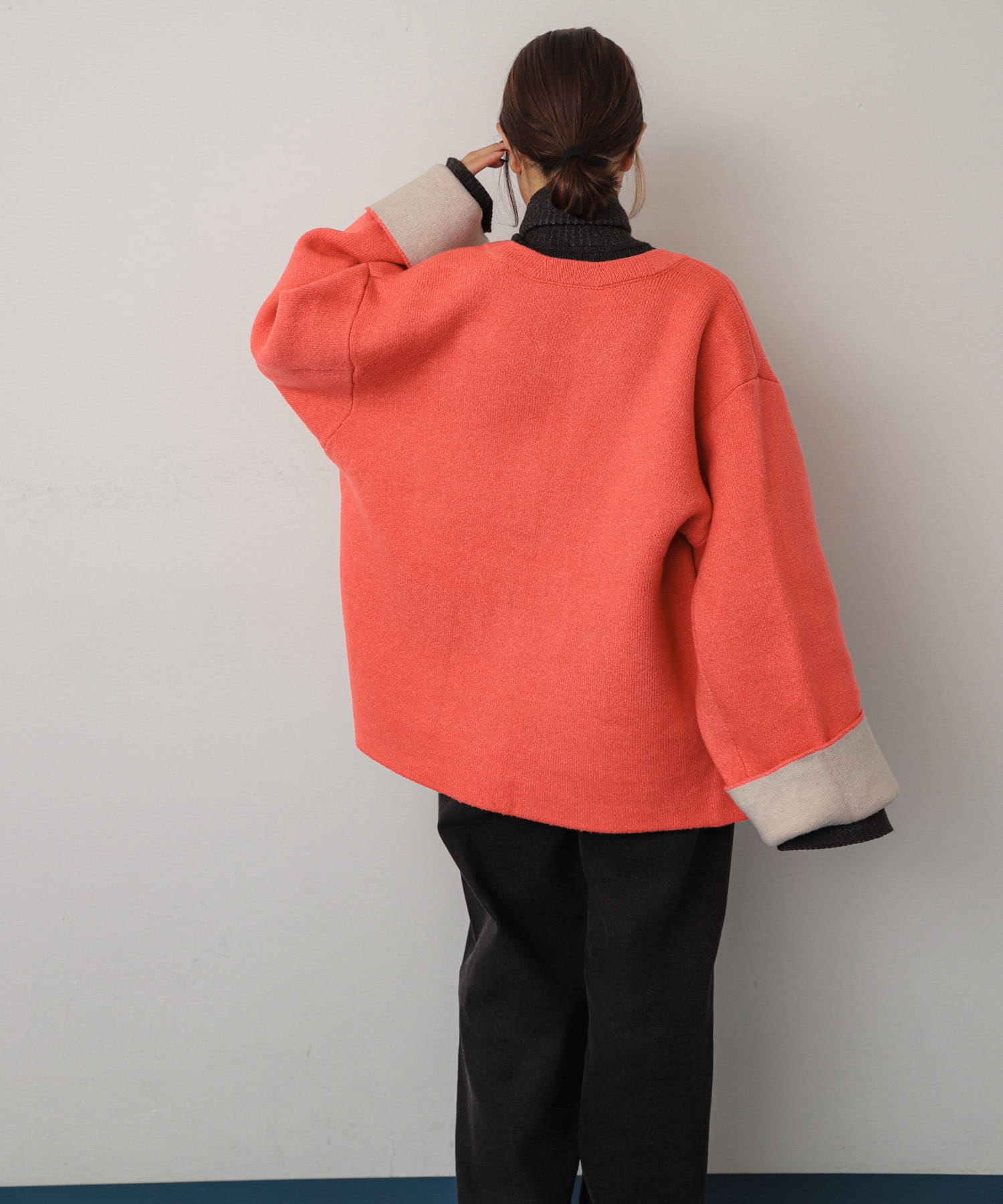 身長：158cm サイズ：one