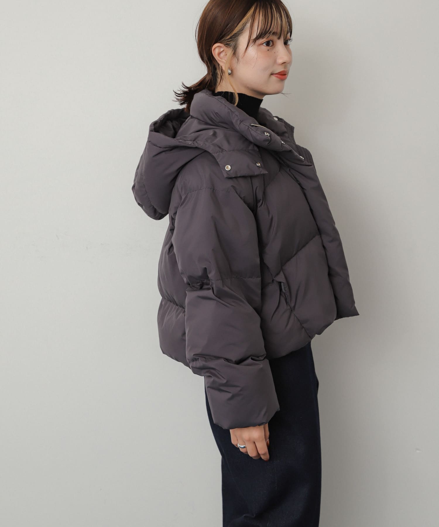 身長：158cm サイズ：one