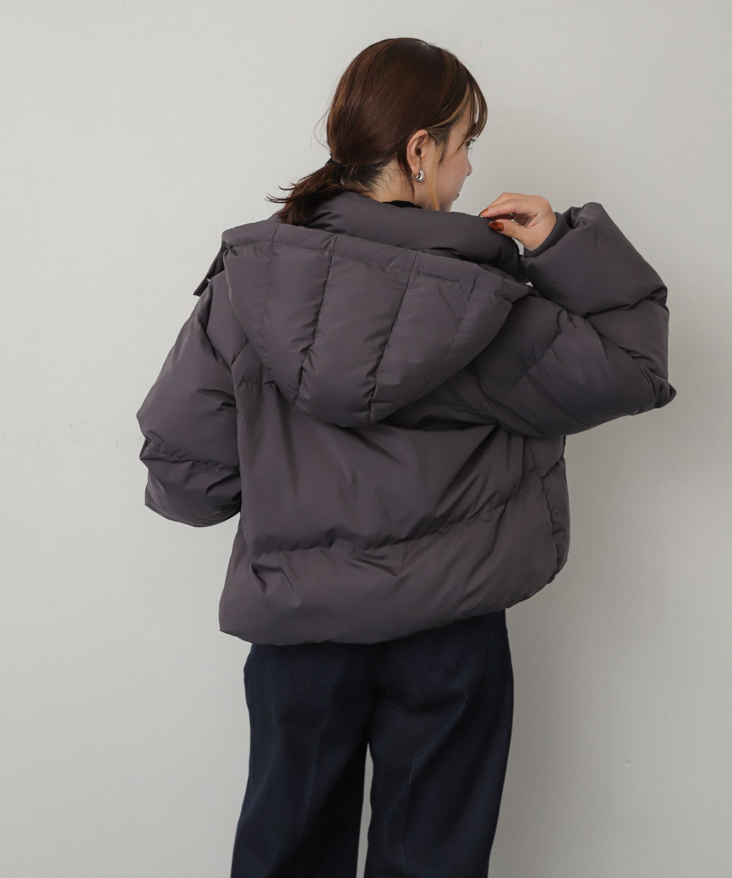 身長：158cm サイズ：one