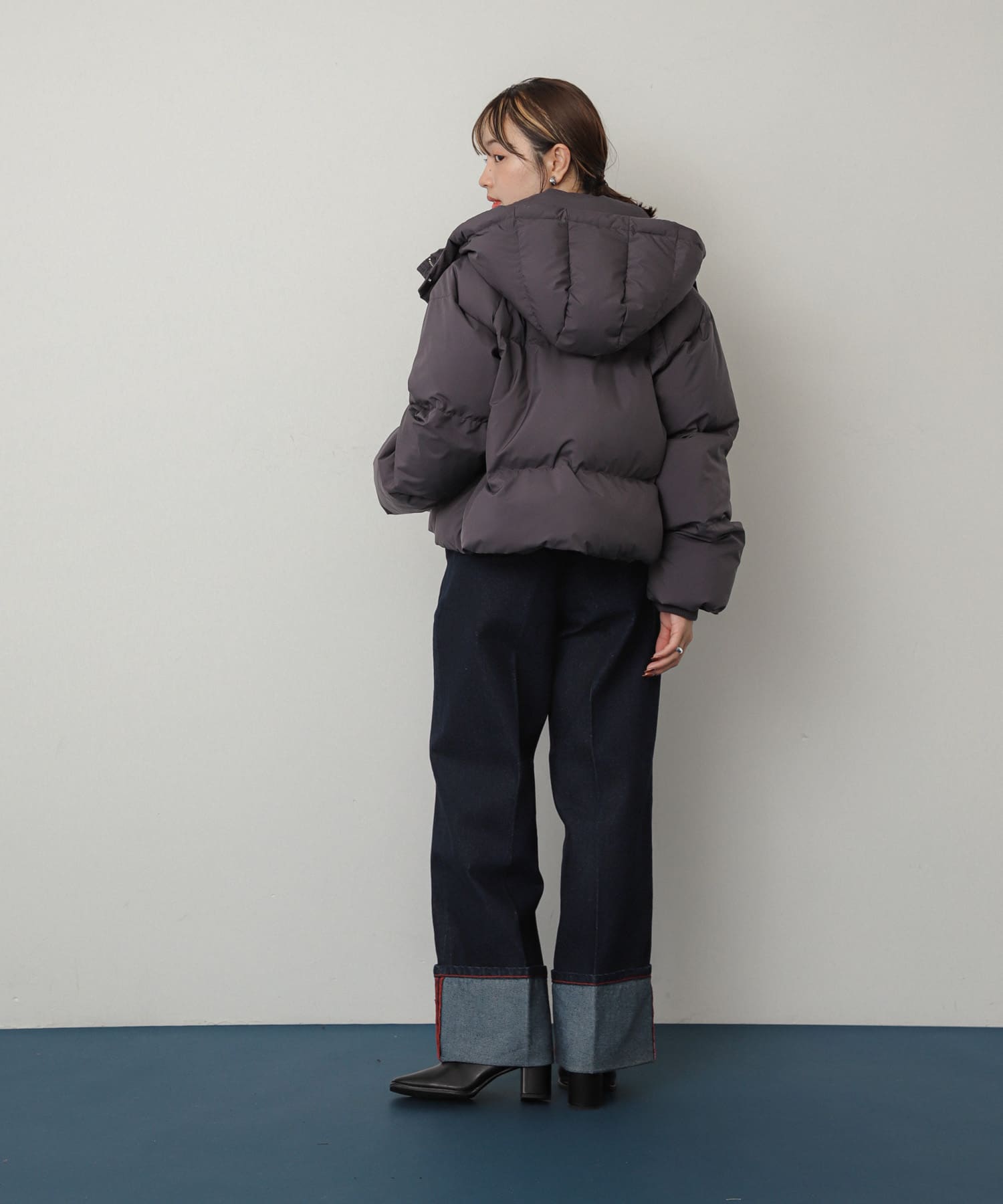身長：158cm サイズ：one