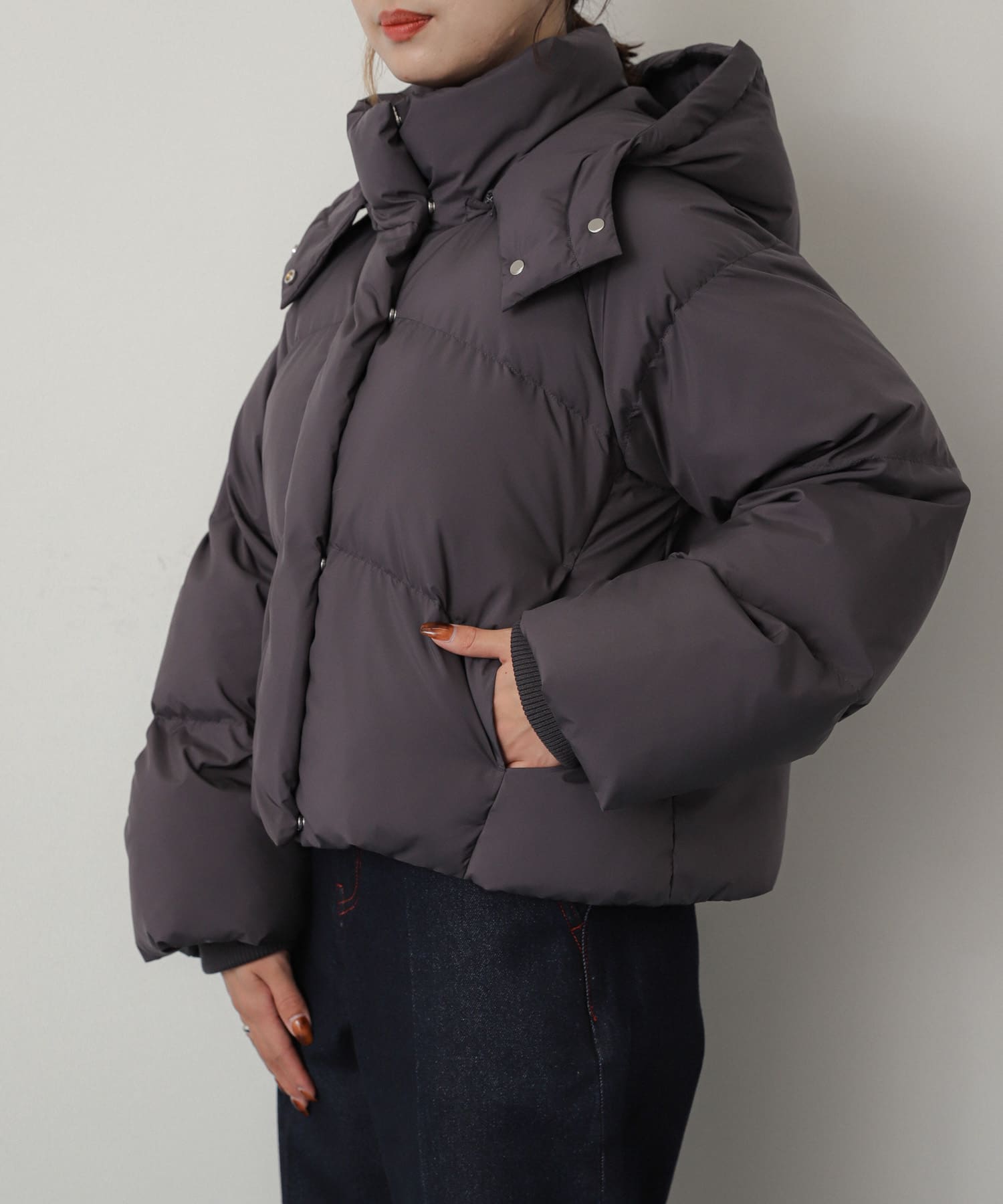 身長：158cm サイズ：one