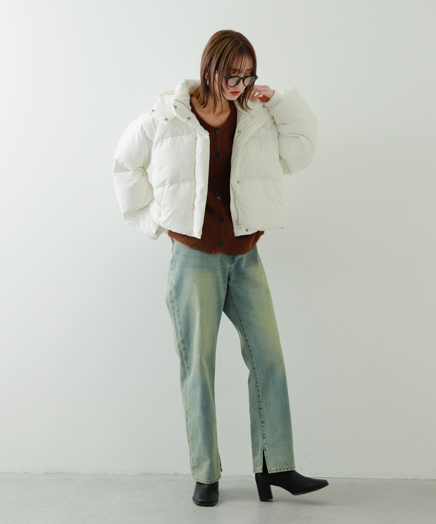 身長：169cm サイズ：one