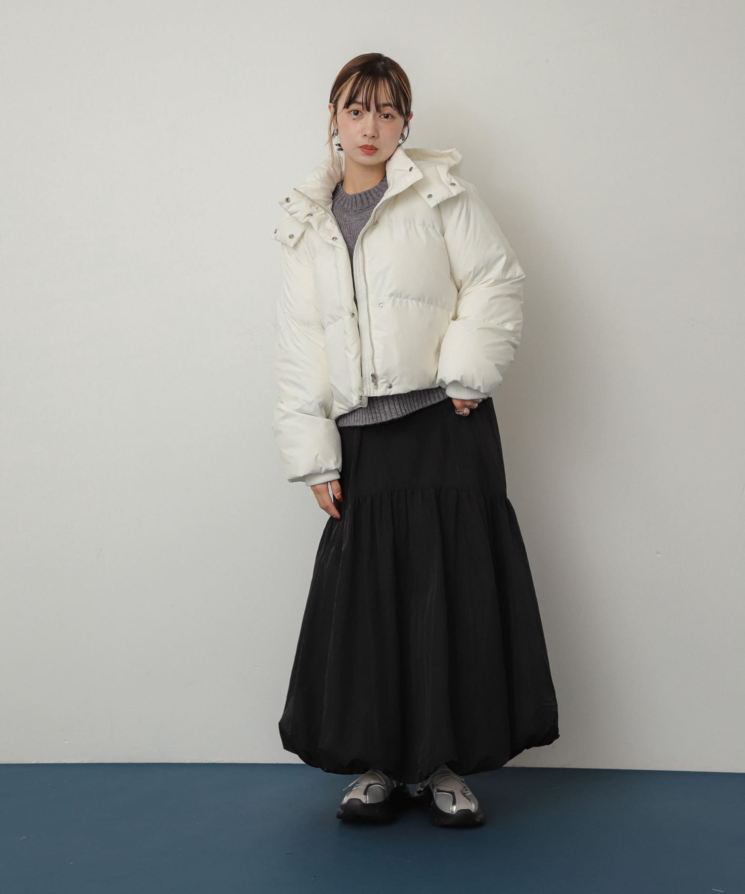 身長：158cm サイズ：one