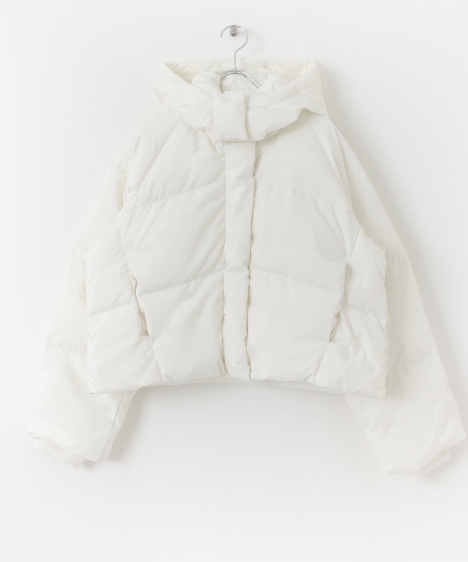フーデット2wayショートダウン OFF WHITE one