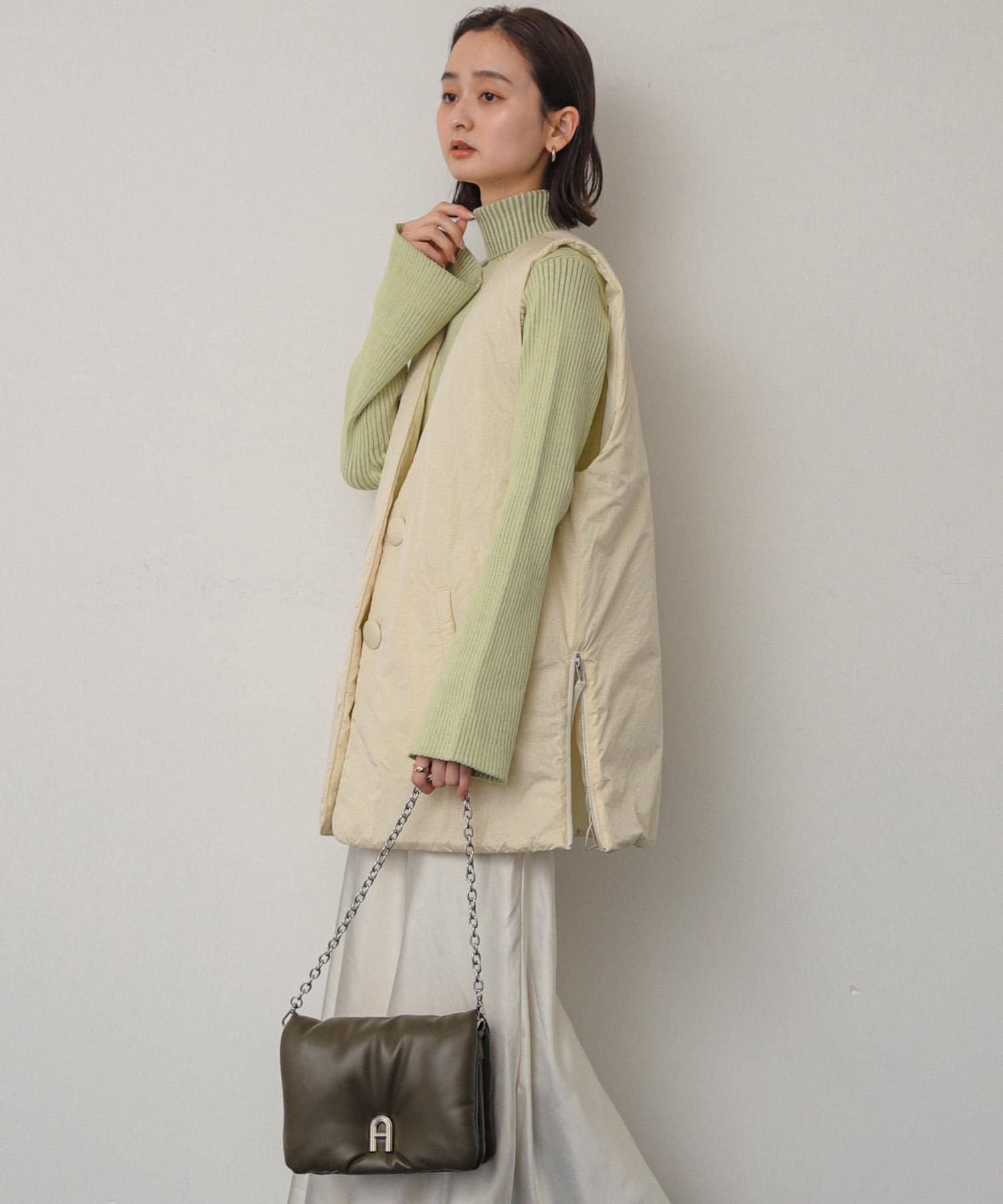 身長：169cm サイズ：one