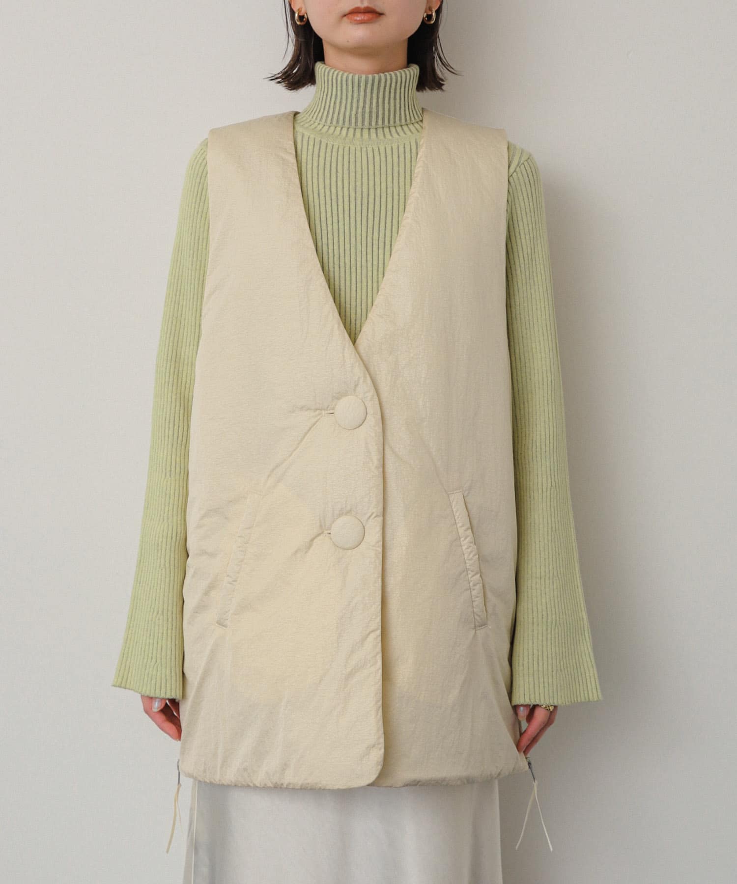 身長：169cm サイズ：one