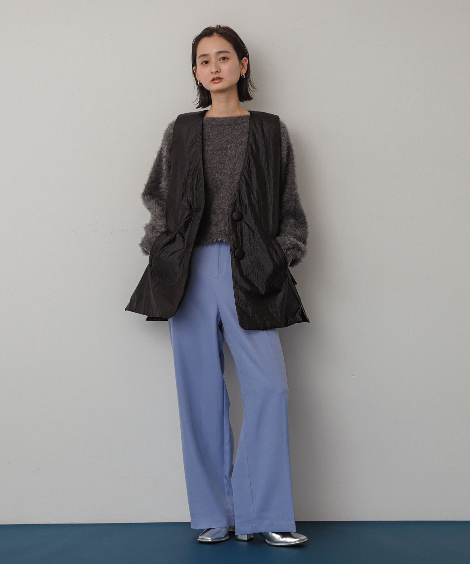 身長：169cm サイズ：one