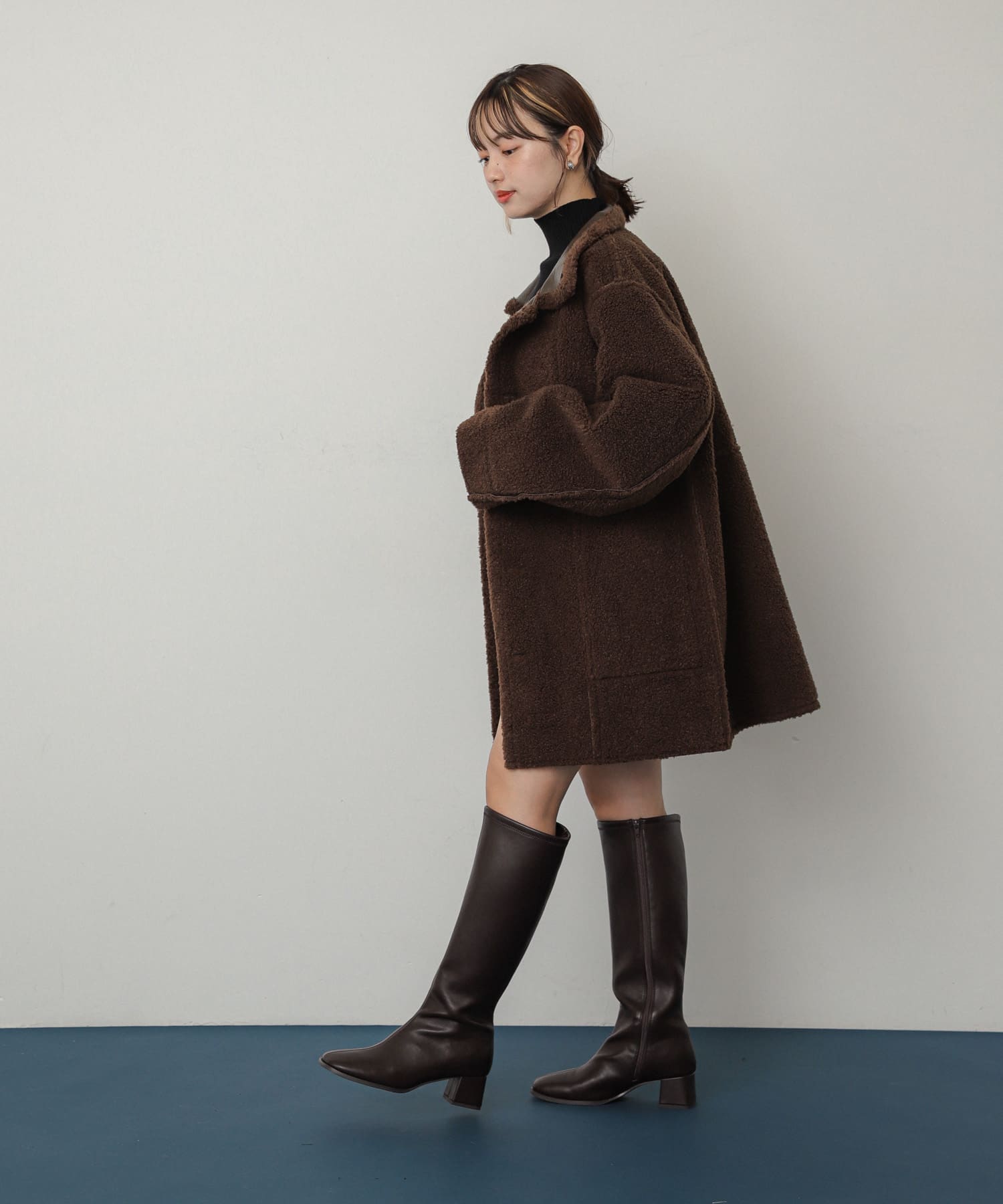 身長：158cm サイズ：one