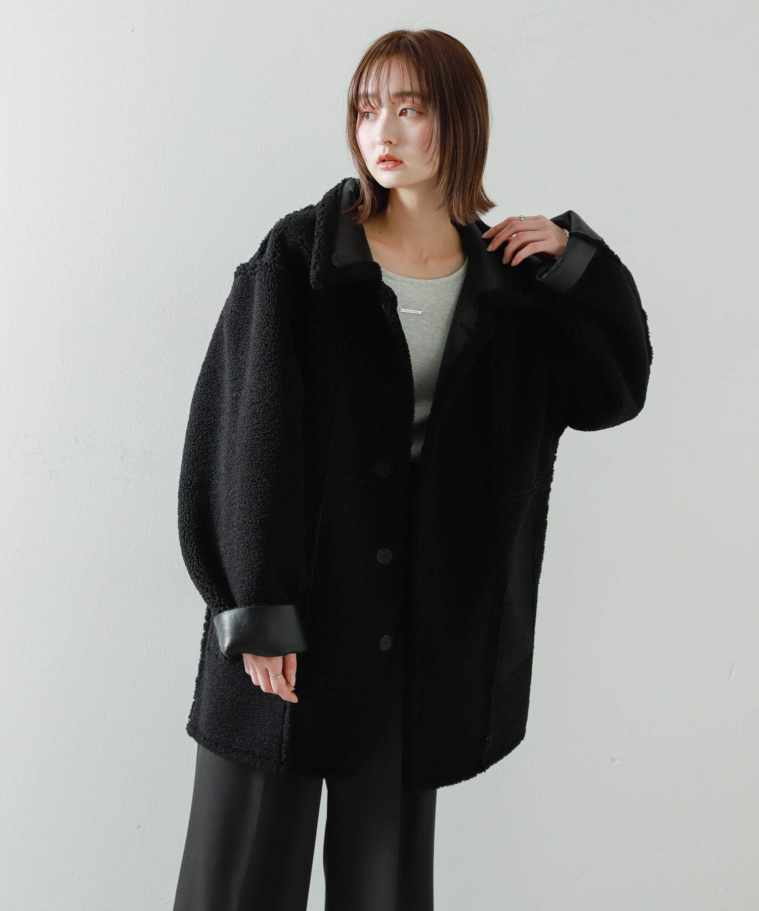 身長：169cm サイズ：one