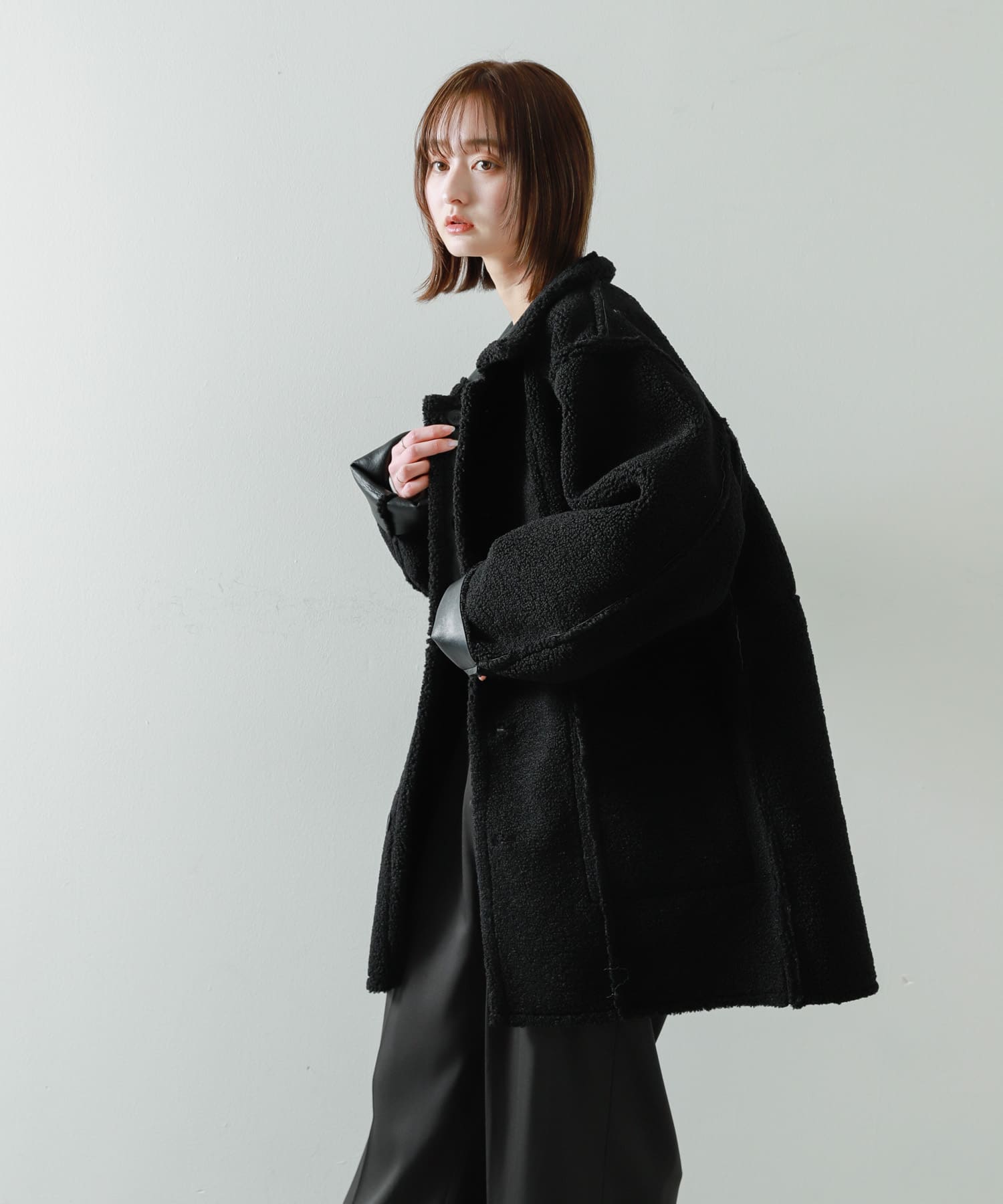 身長：169cm サイズ：one