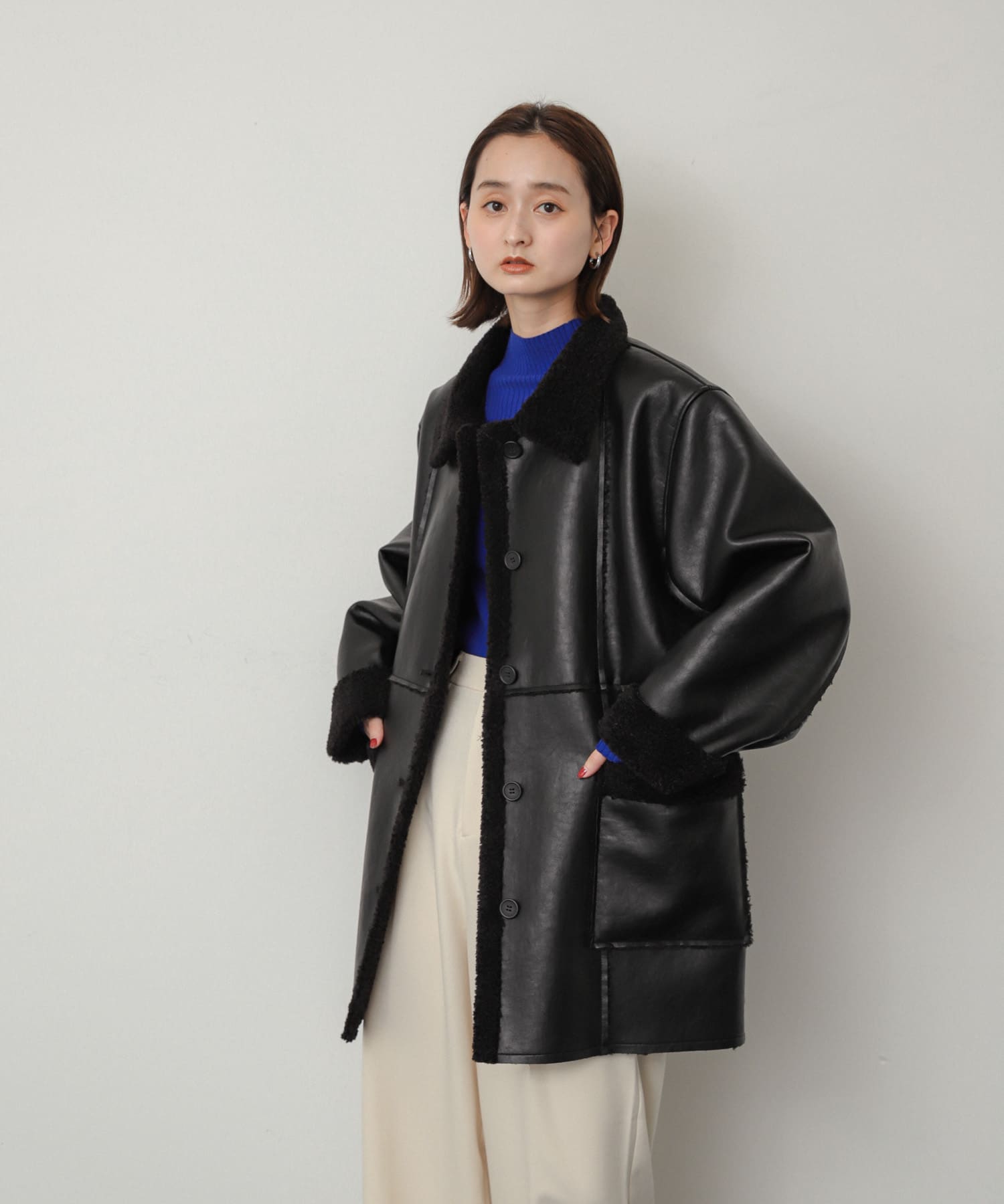 身長：169cm サイズ：one