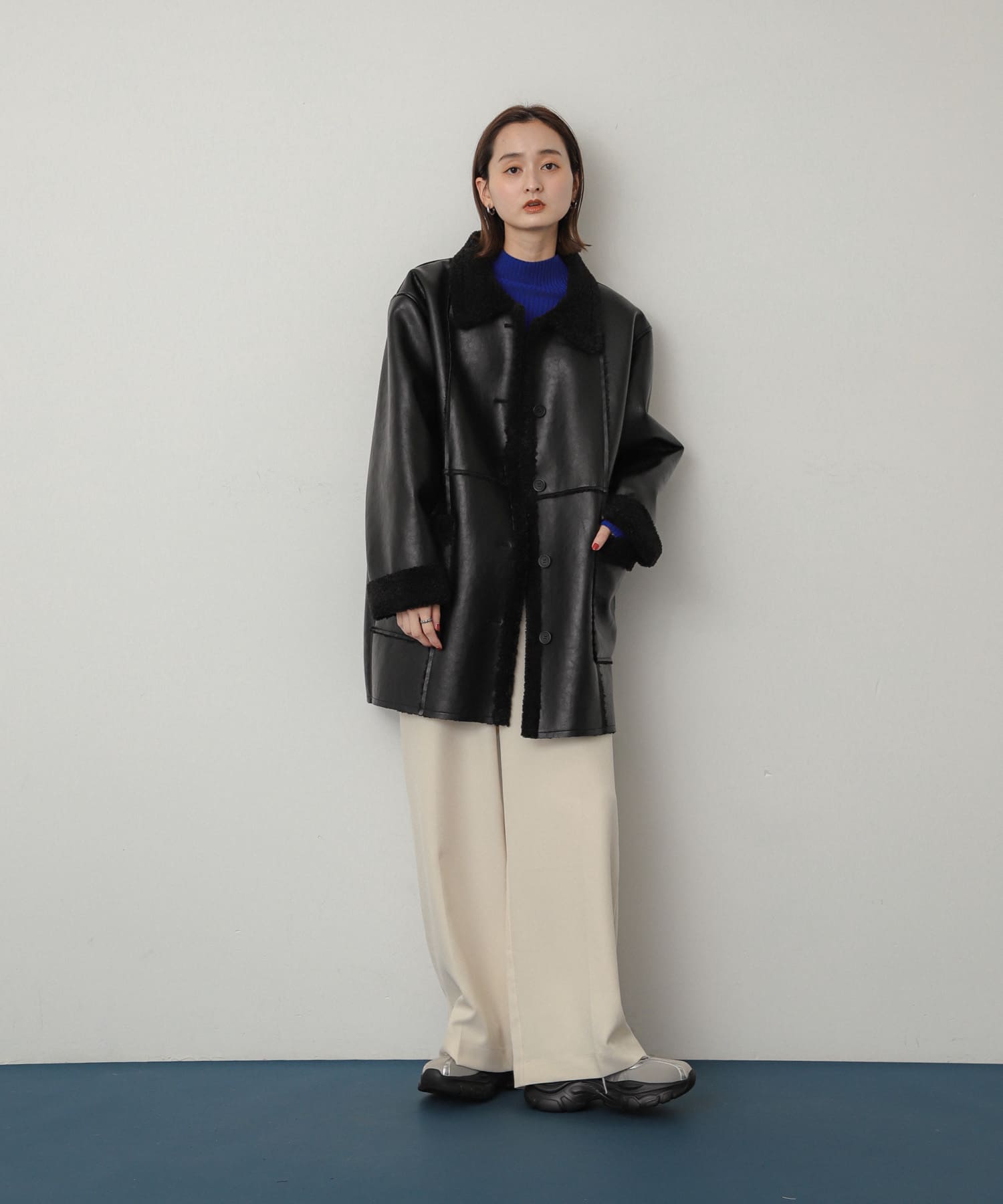 身長：169cm サイズ：one
