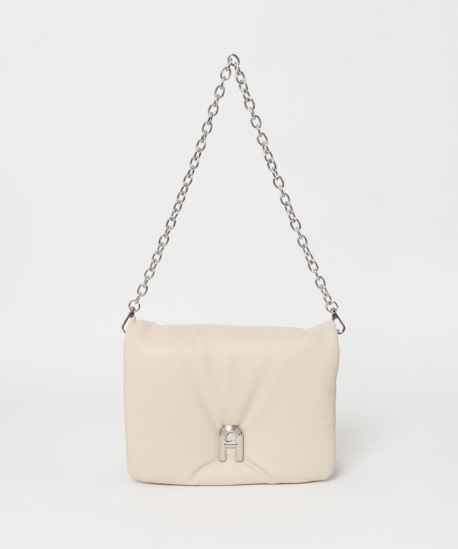 『一部WEB限定カラー』チェーンパフバッグ IVORY one