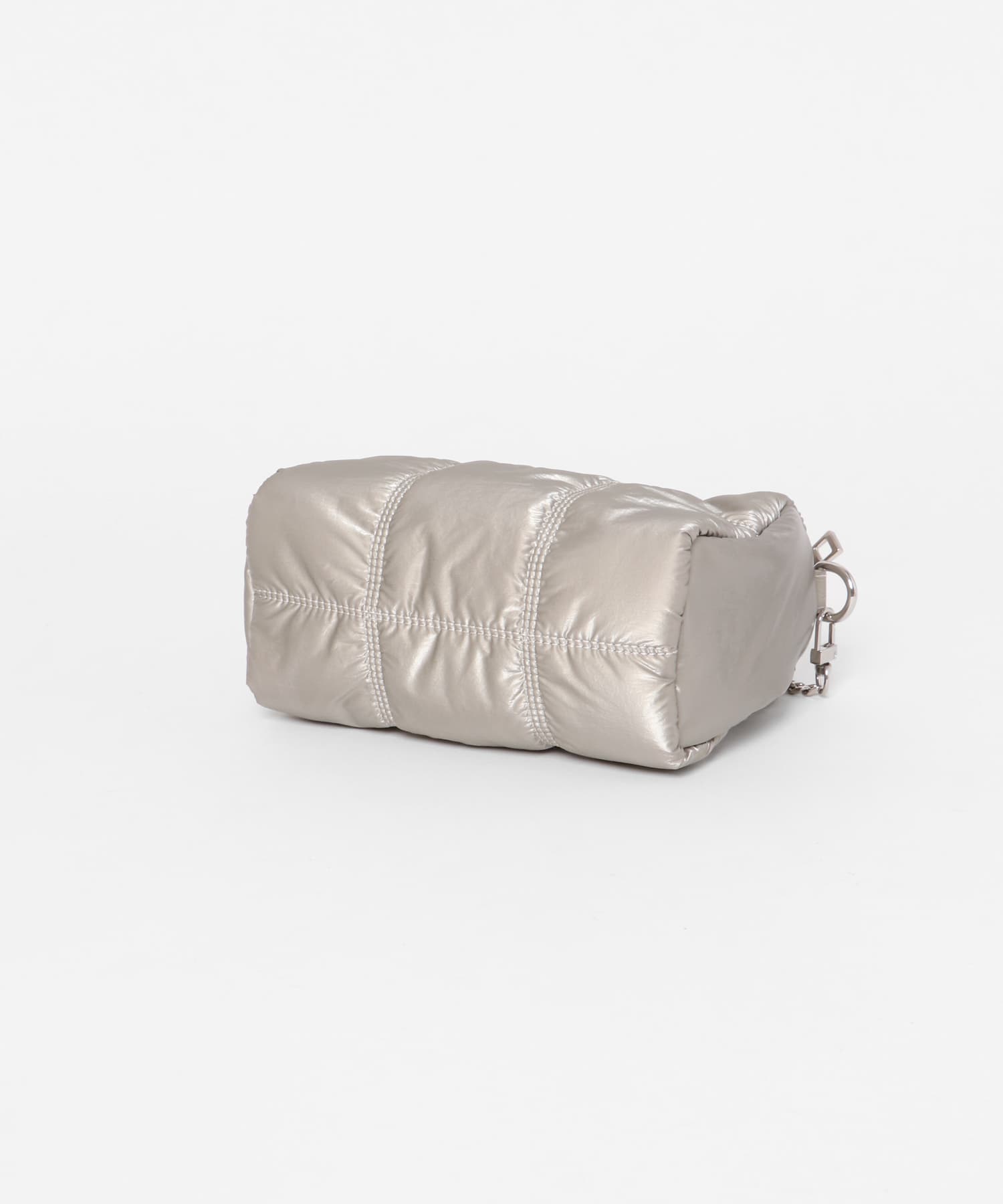 キルティングバッグ SILVER one