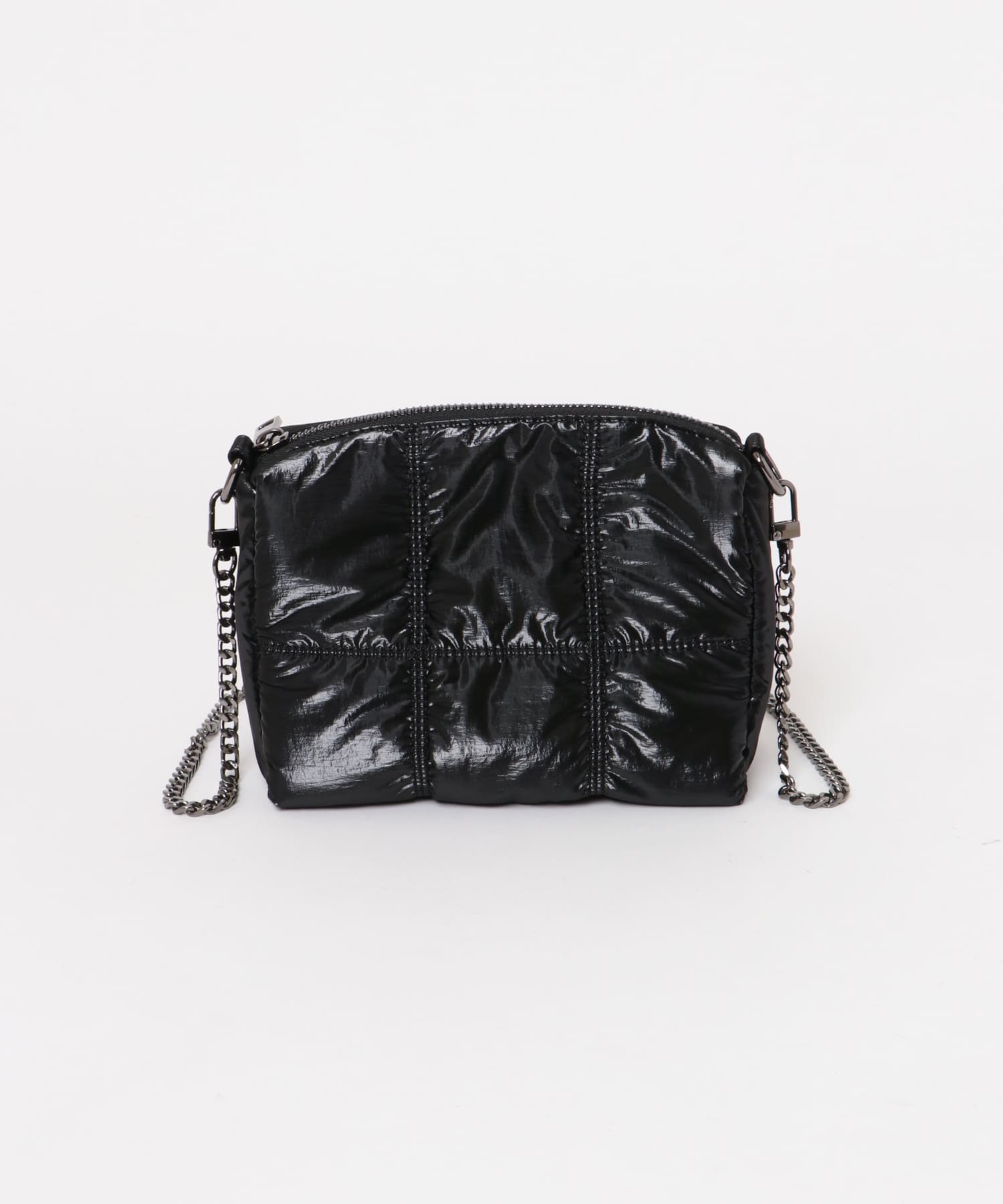 キルティングバッグ BLACK one