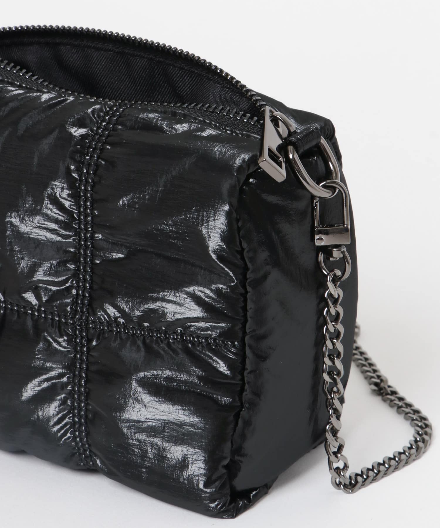 キルティングバッグ BLACK one