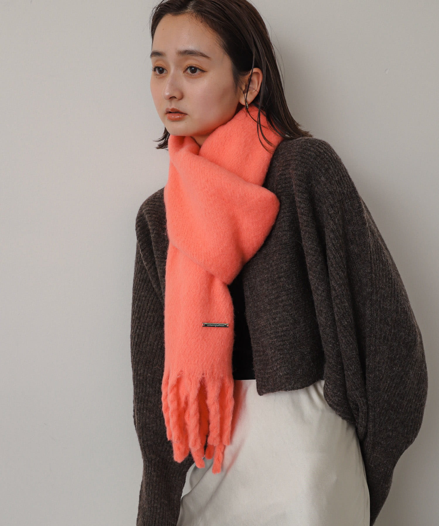 モヘアライクストール CORAL one