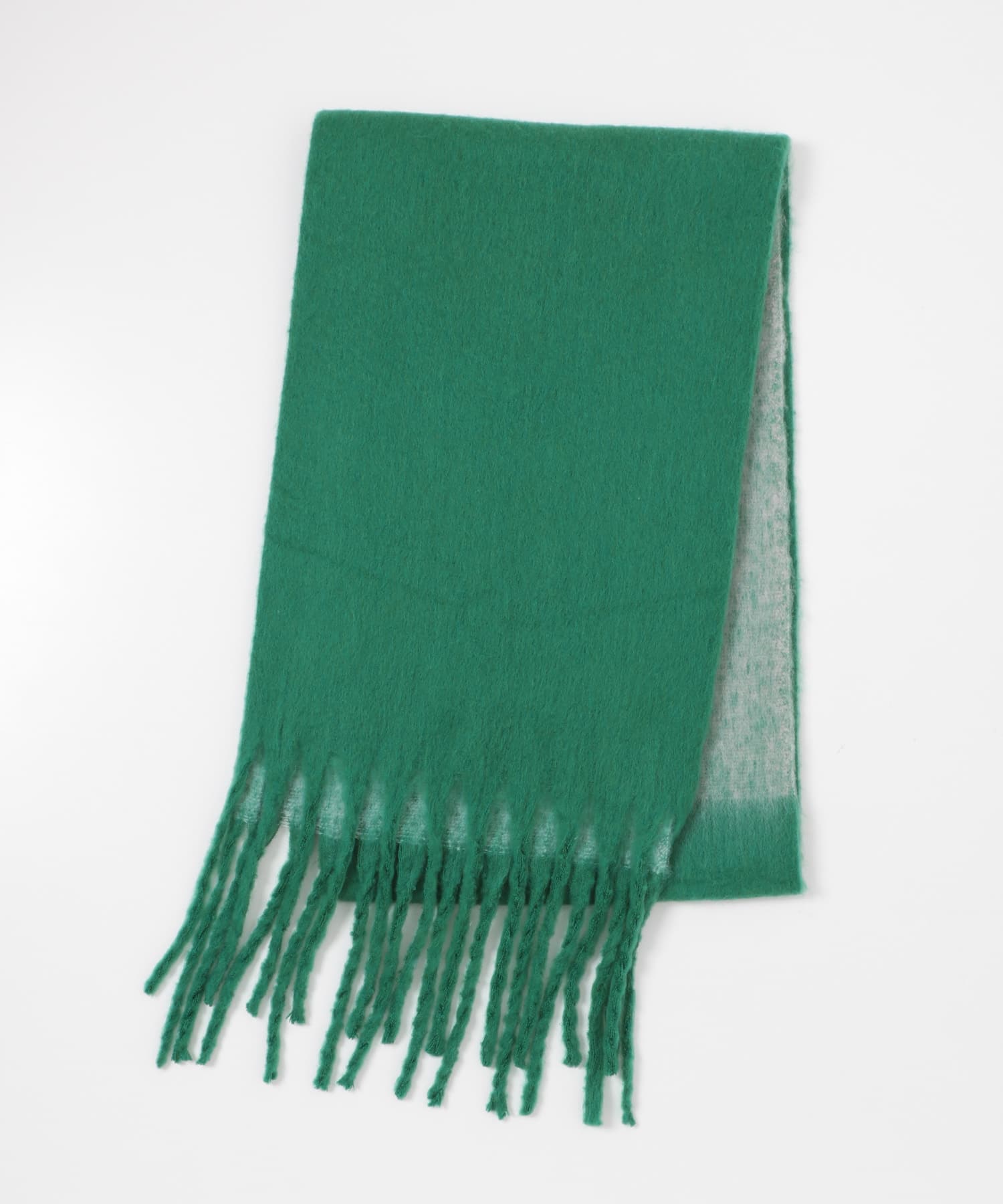 『一部WEB限定カラー』パネルボーダーストール GREEN one