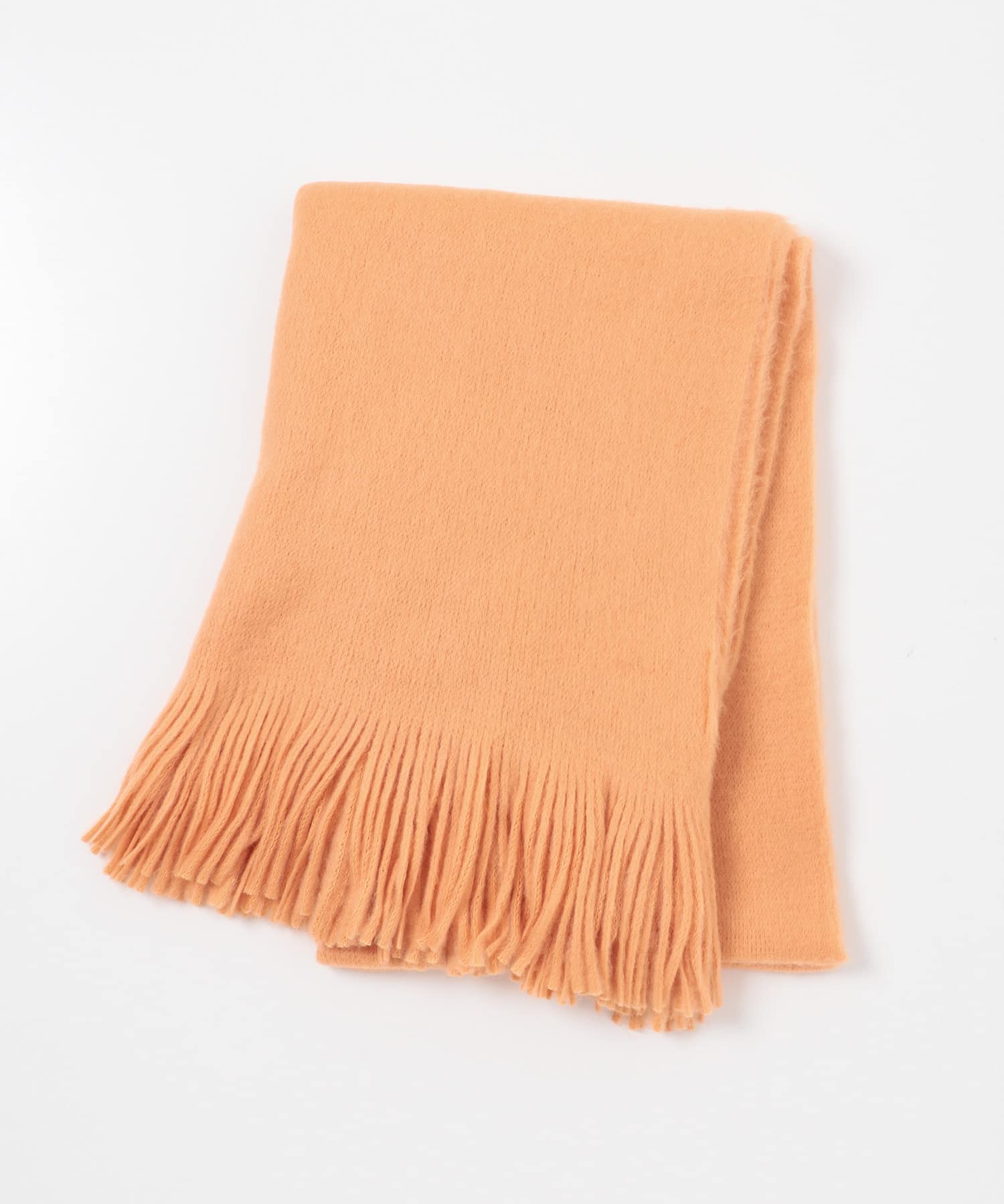 ニットフリンジストール ORANGE one