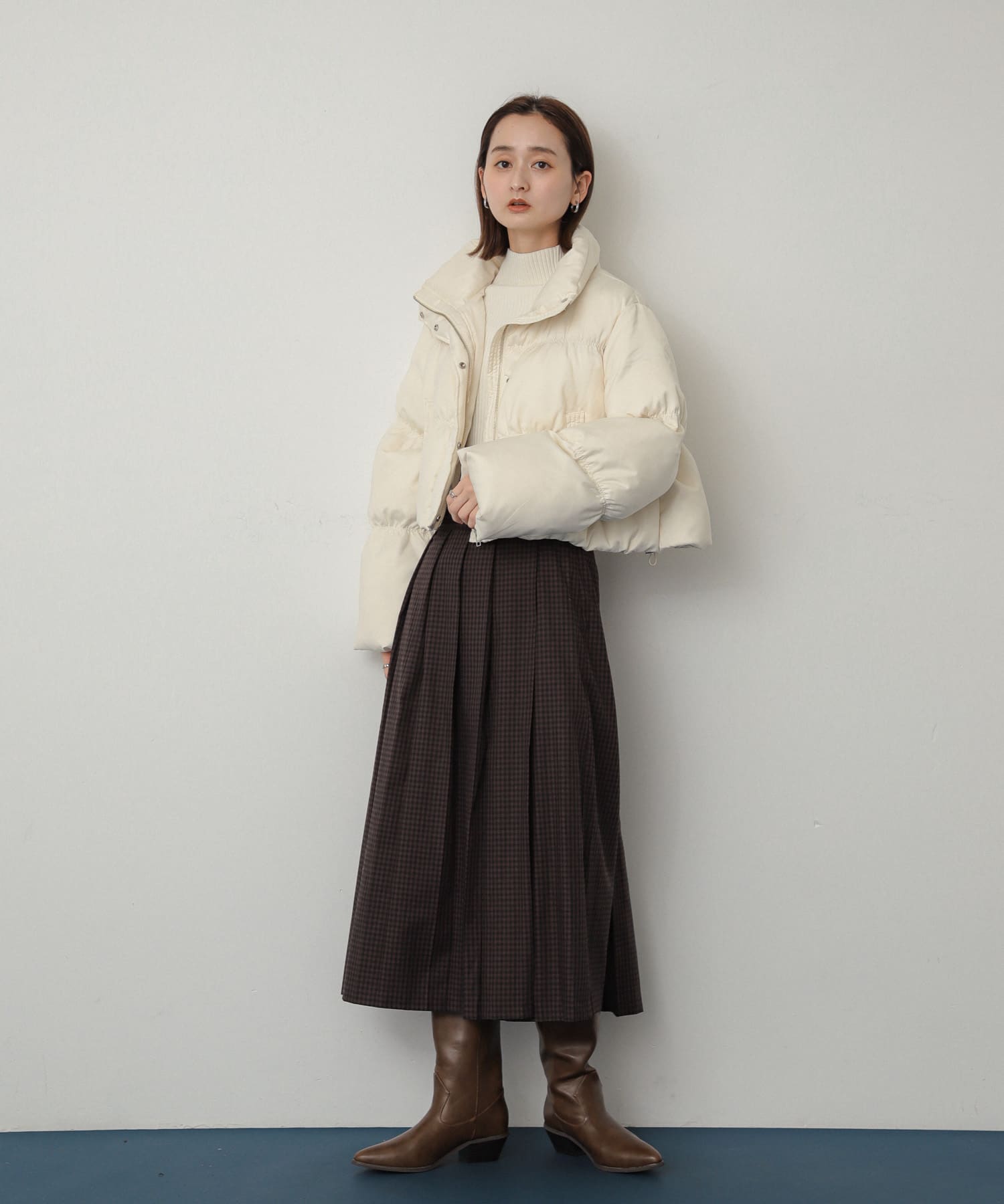 ポインテッドウエスタンブーツ L.BROWN M