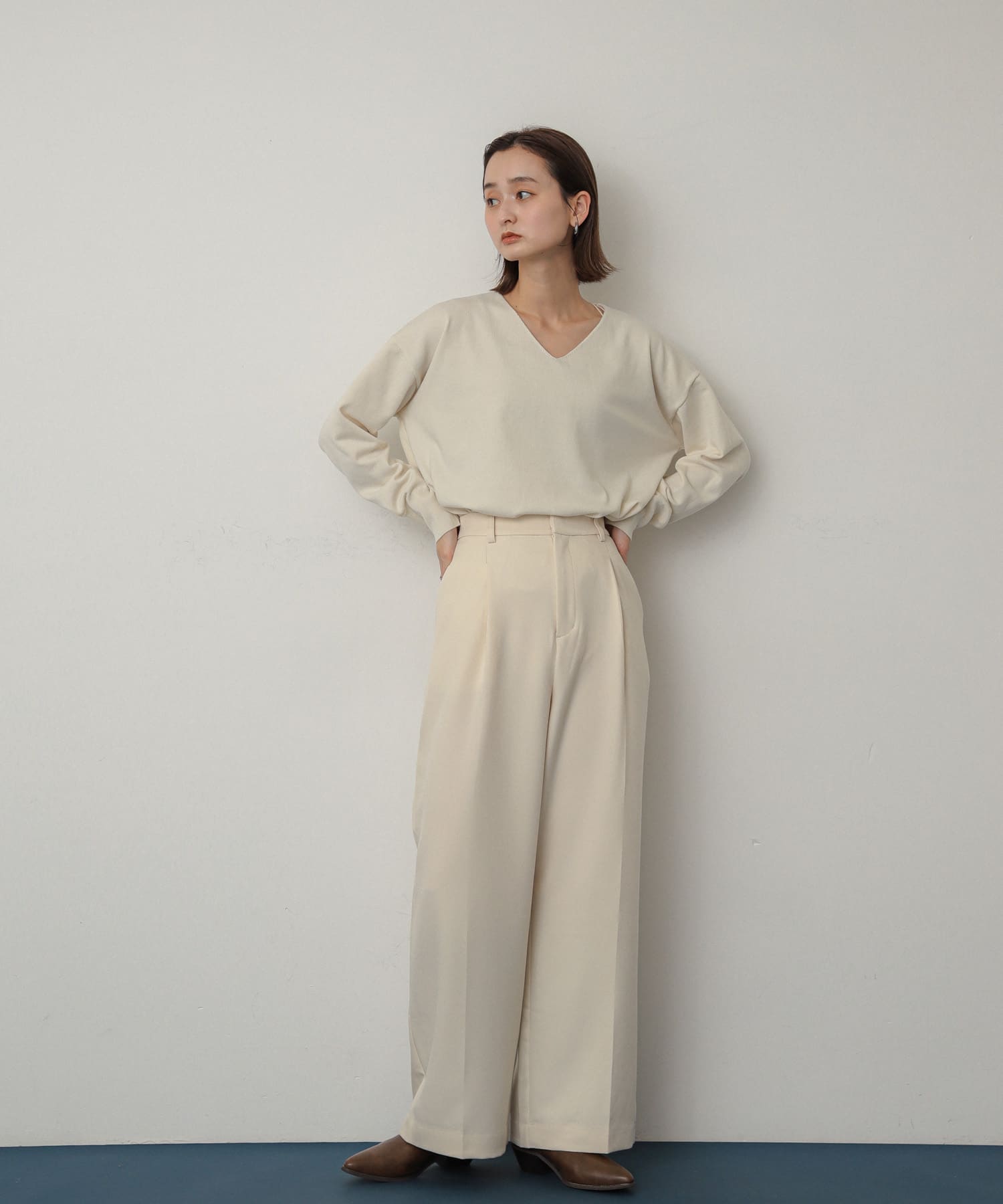 ポインテッドウエスタンブーツ L.BROWN M