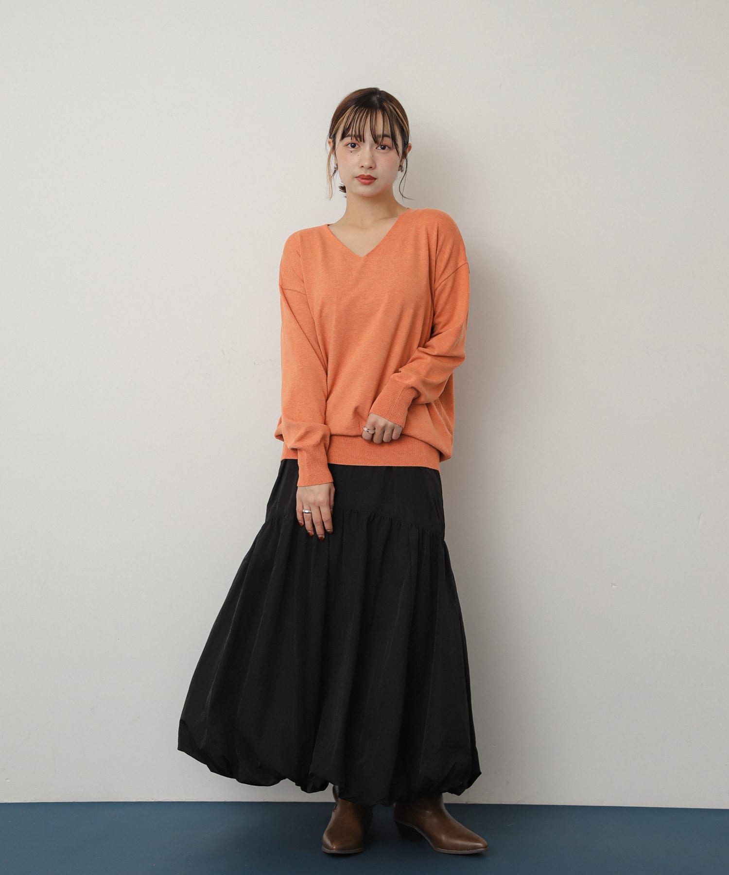 ポインテッドウエスタンブーツ L.BROWN M