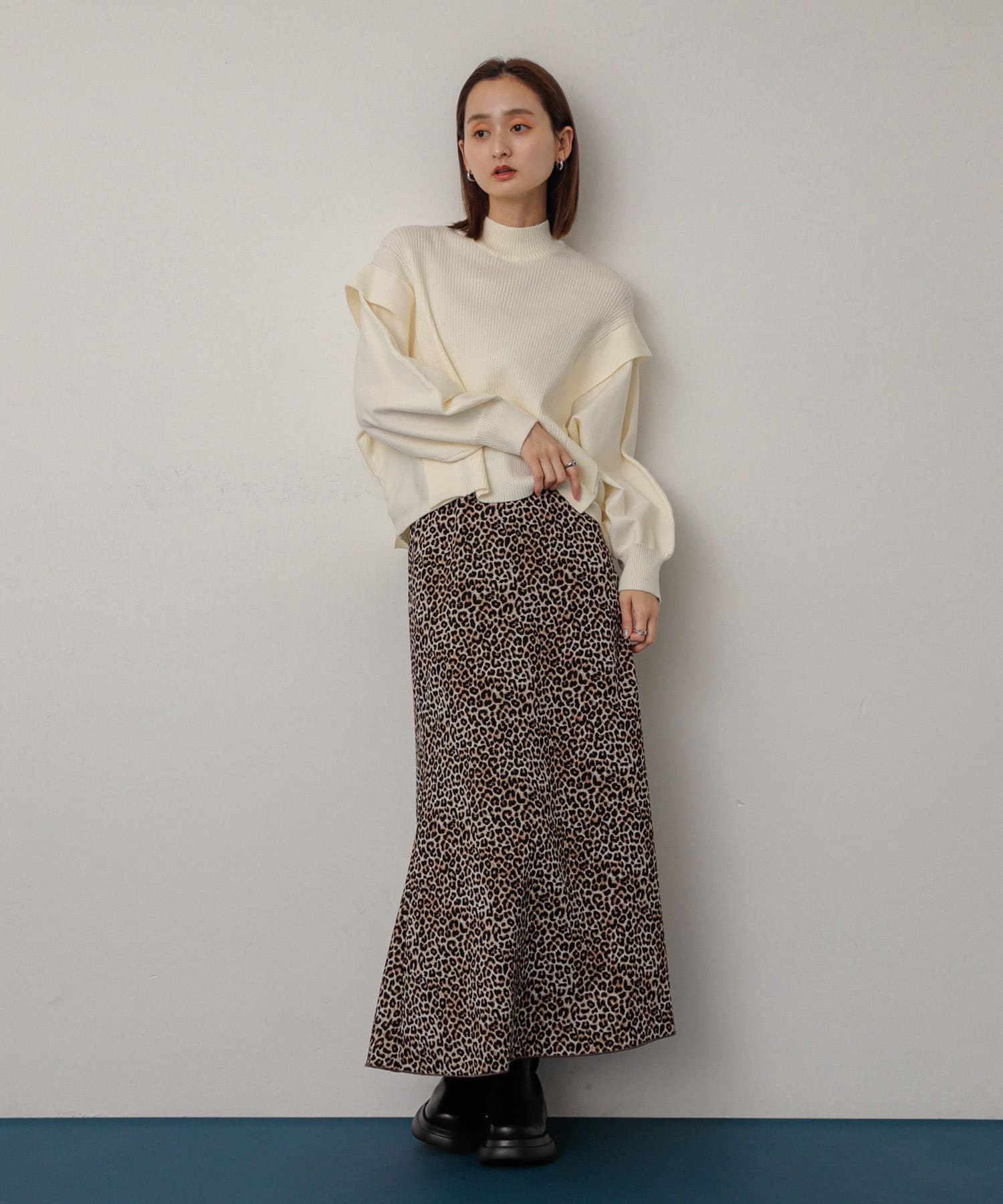 『消臭』サイドゴアボリュームソールブーツ BLACK M