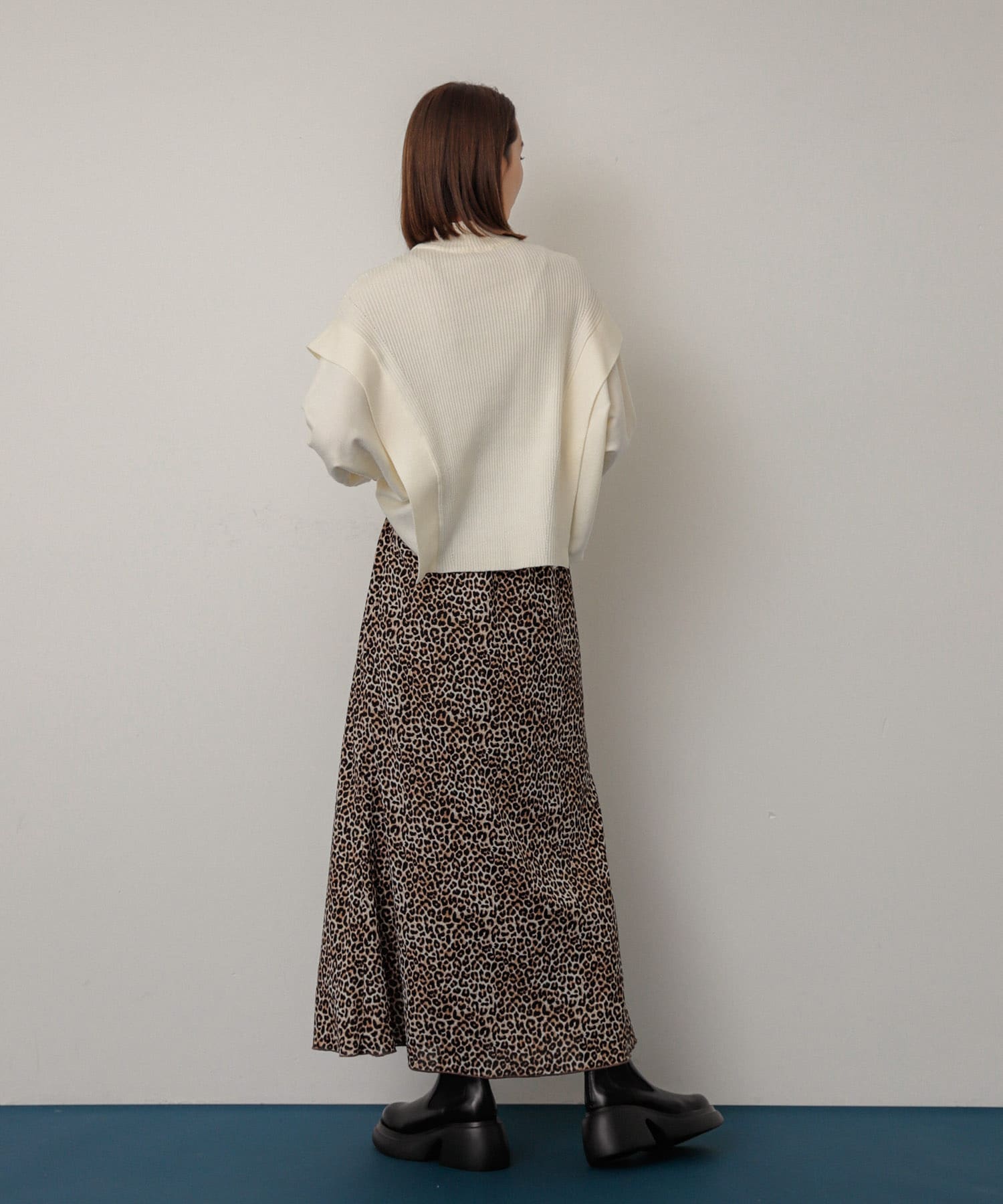 『消臭』サイドゴアボリュームソールブーツ BLACK M