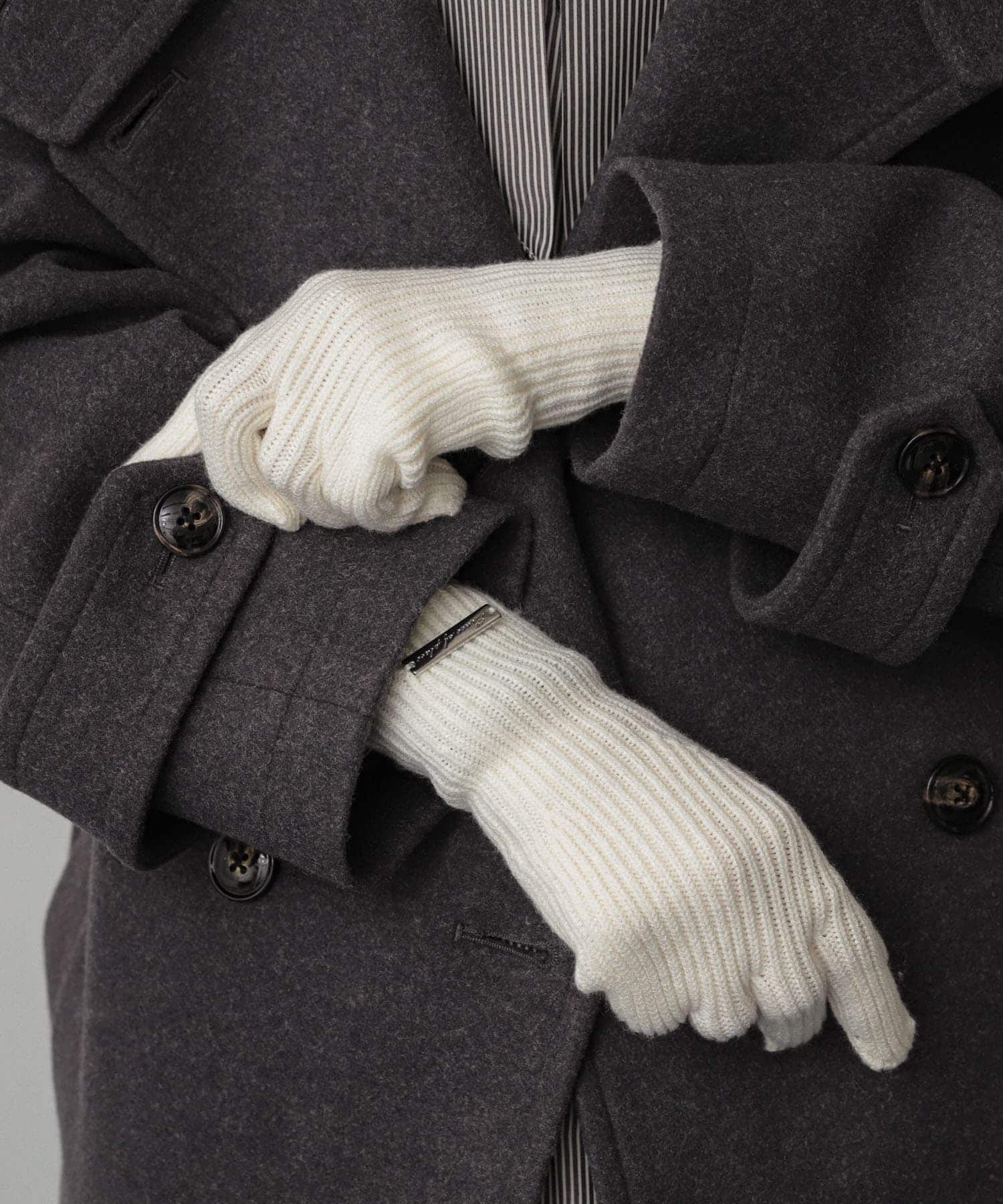 モチモチニットグローブ OFF WHITE one