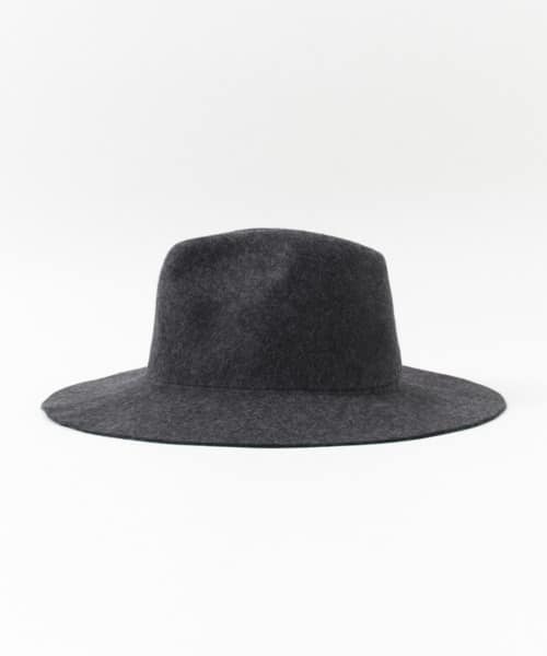 ベーシックフェルトロングブリム∴ BLACK FREE