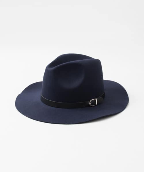 RB ベルト中折れハット∴ NAVY FREE