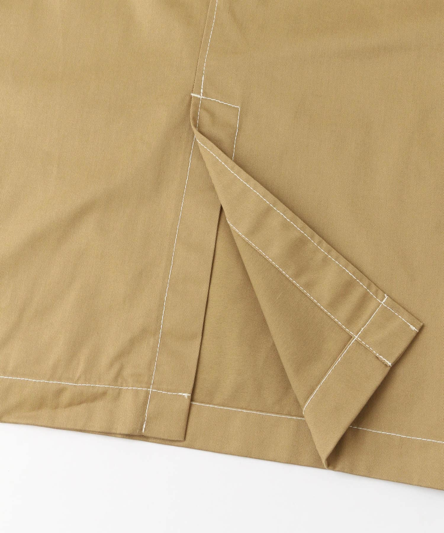 ステッチアウトジャンパースカート∴ BEIGE FREE