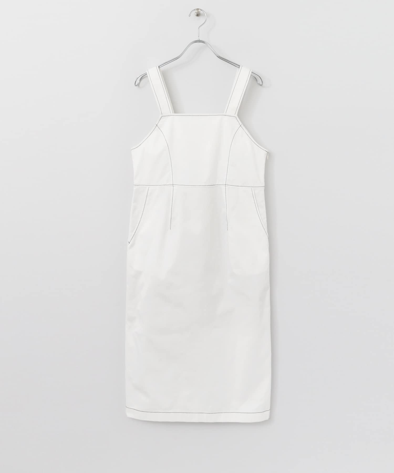 ステッチアウトジャンパースカート∴