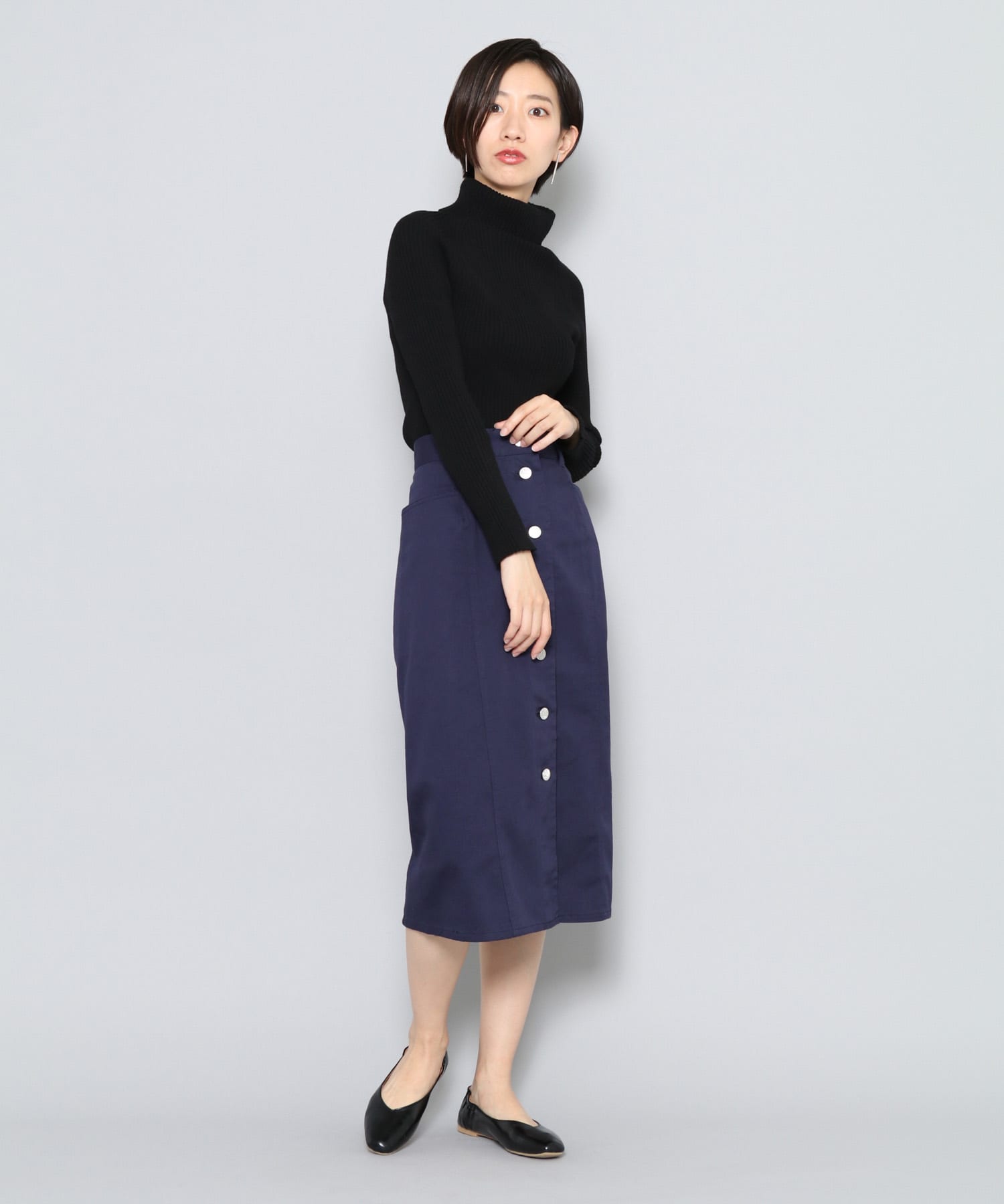Dickies　タイトスカート∴ PURPLE 36
