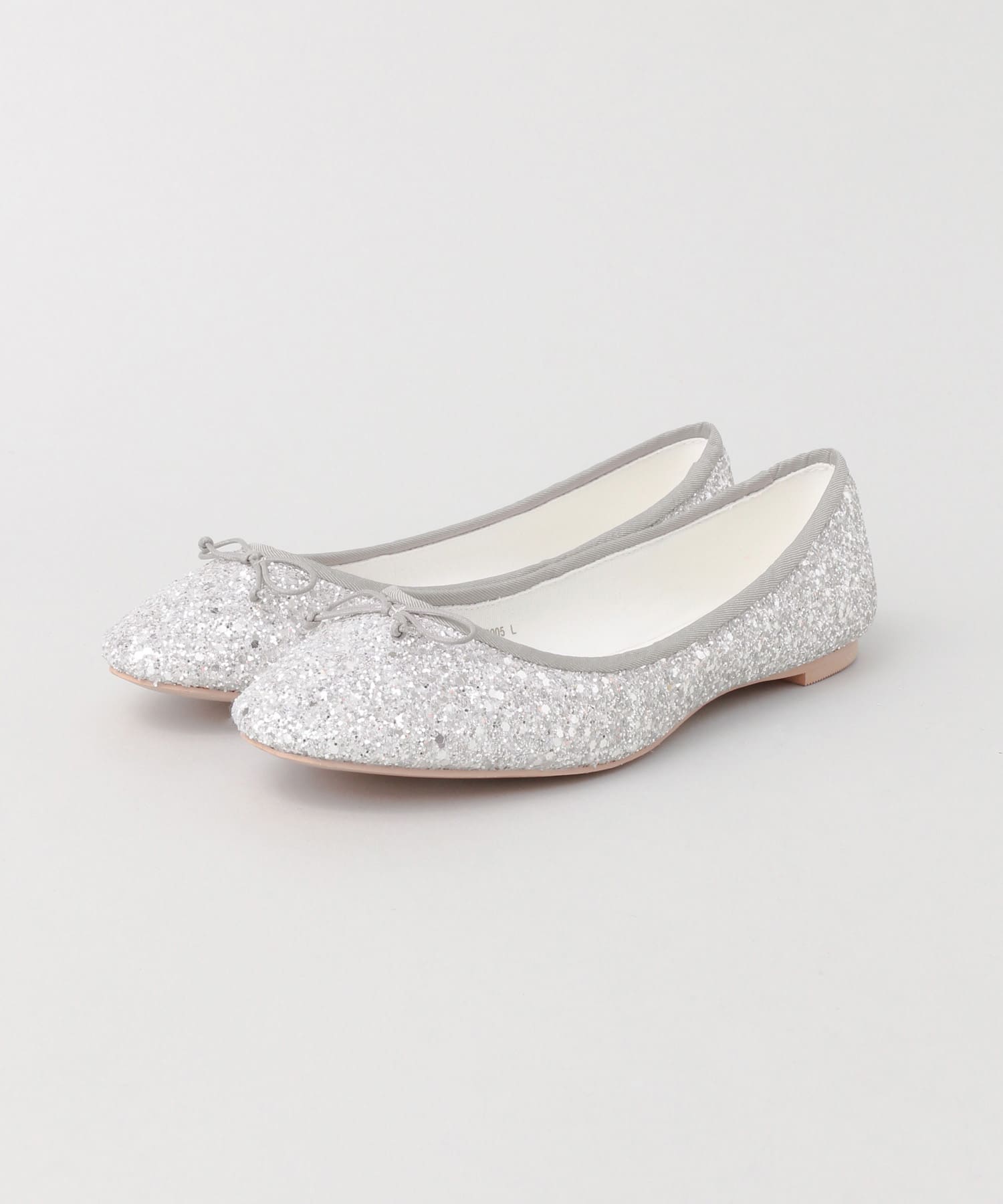 ボロネーゼバレエシューズ SILVER S