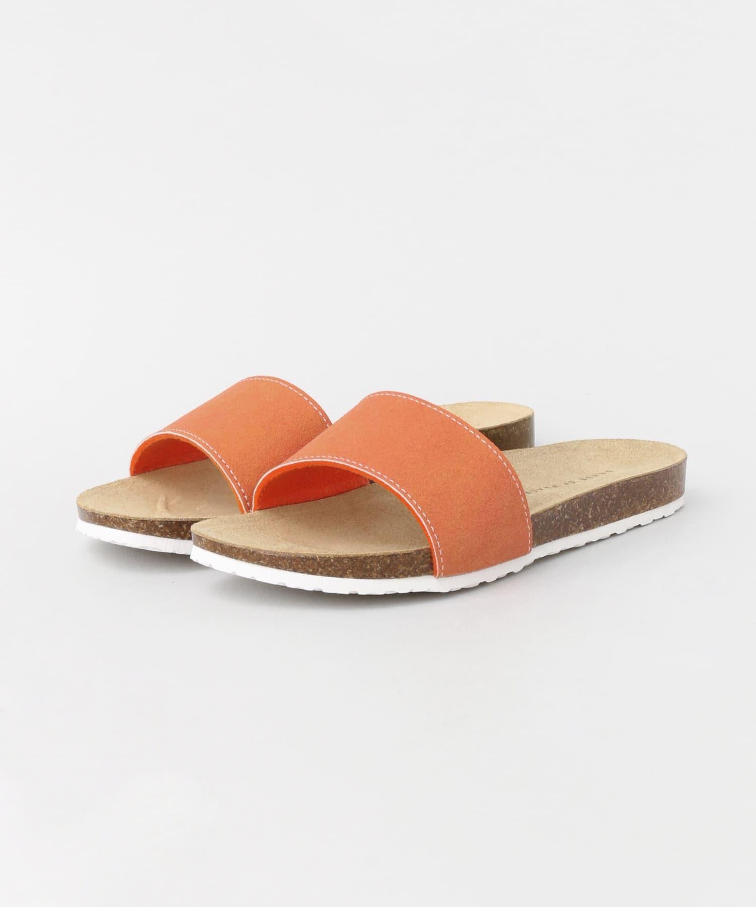 ワンバンドフットベッドサンダル∴ ORANGE M