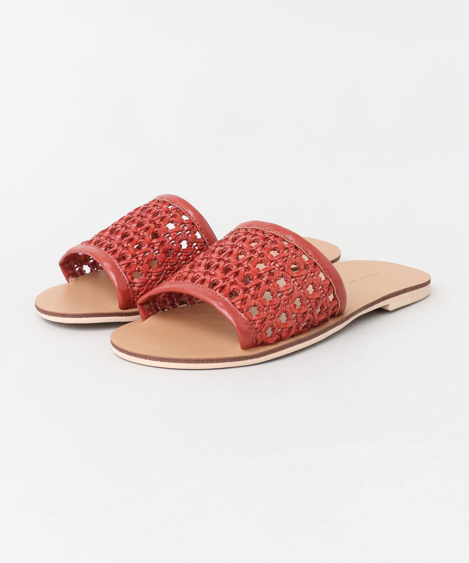 ワンバンドメッシュフラットサンダル TERRACOTTA S