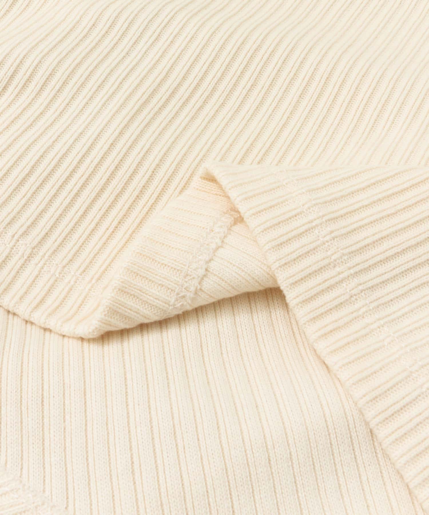 バックカシュクールトップ(5分袖) IVORY FREE