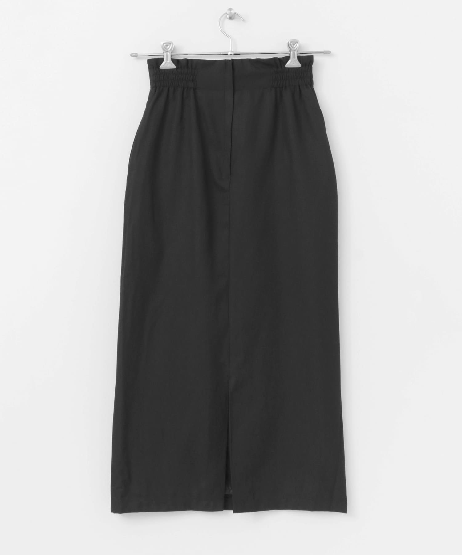 ボタンディティールスカート BLACK S