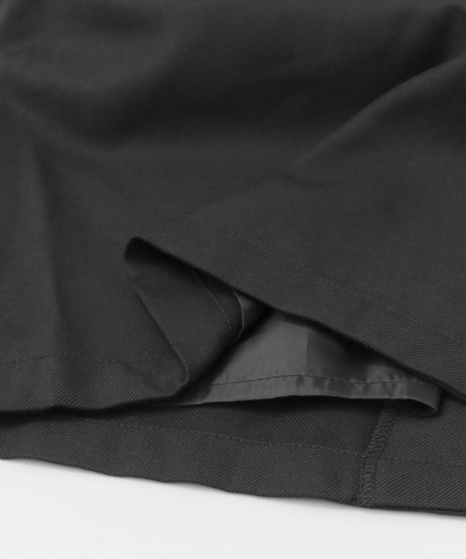 ボタンディティールスカート BLACK S