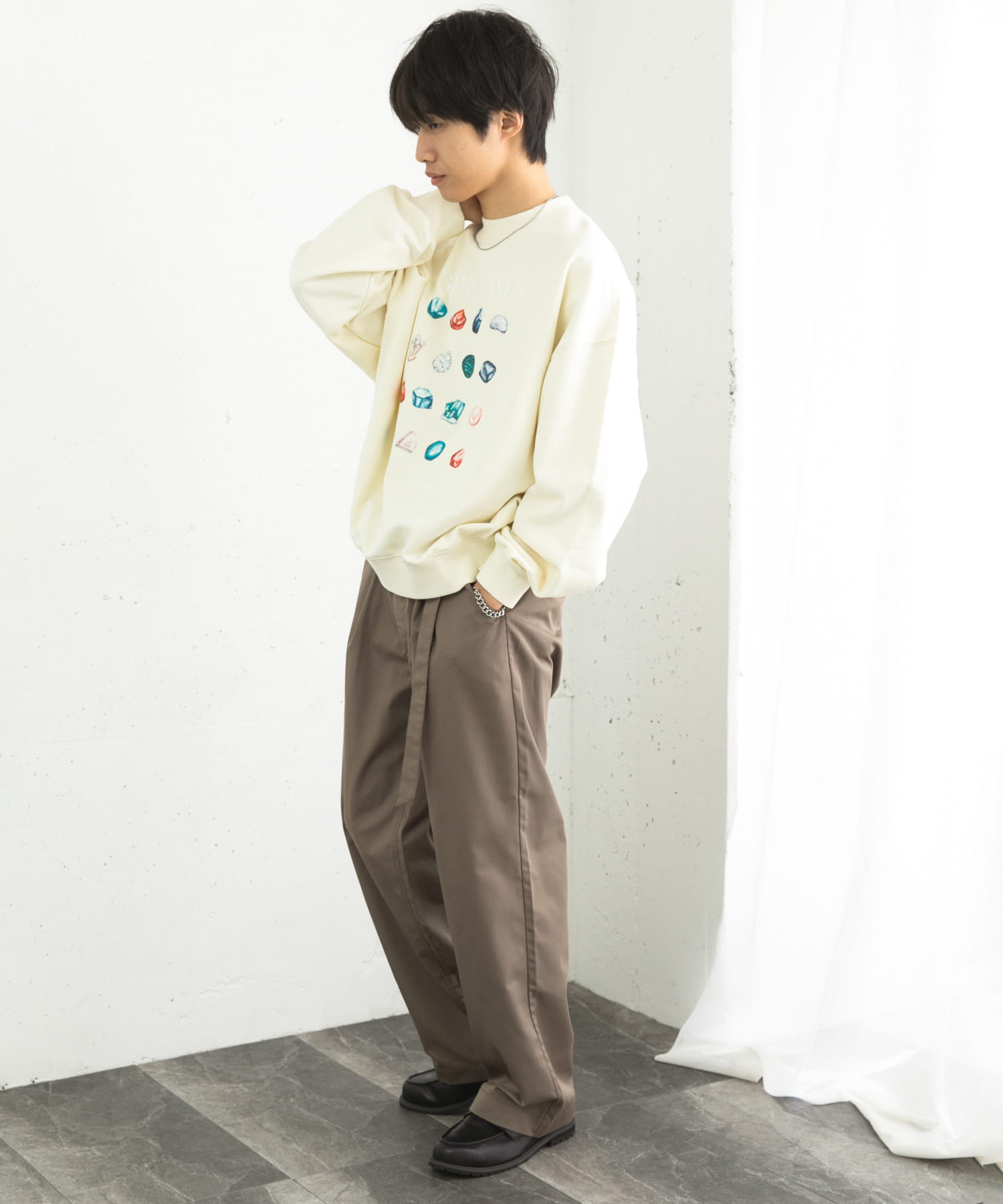 身長：172cm サイズ：L
