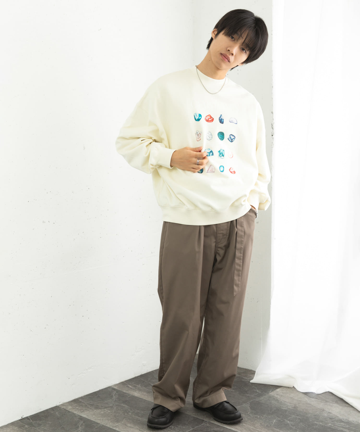 身長：172cm サイズ：L